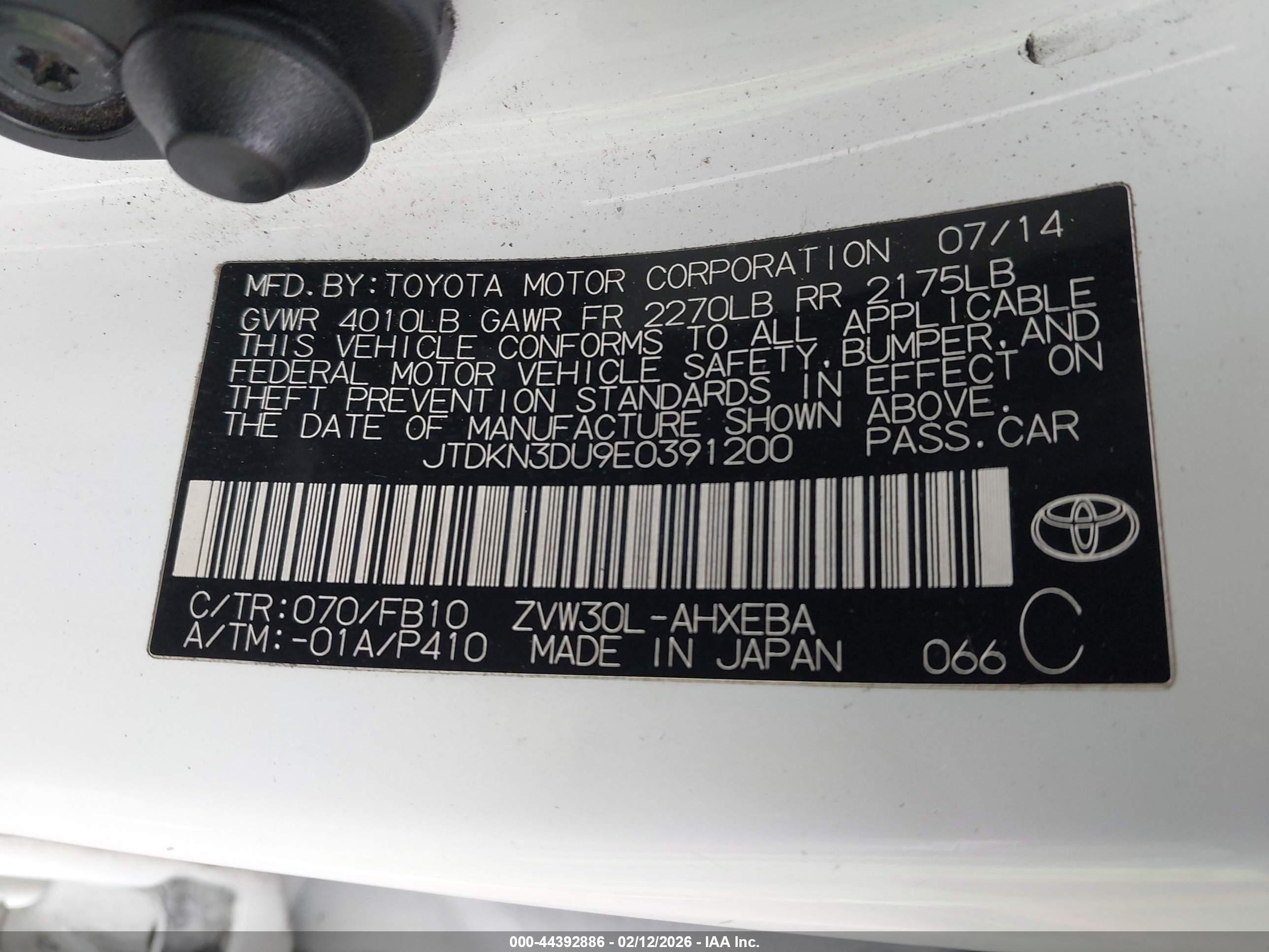 TOYOTA PRIUS image 9