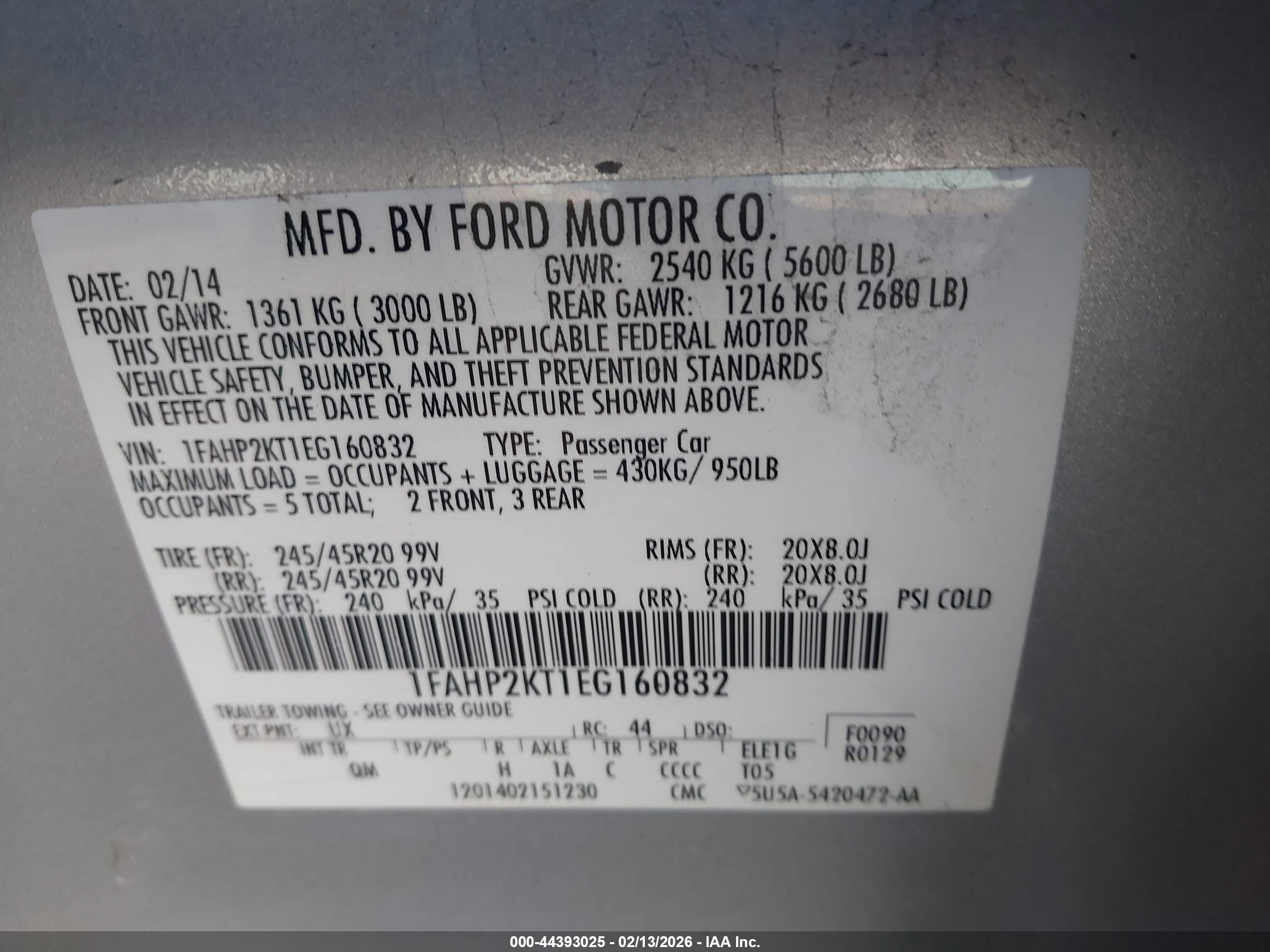 FORD TAURUS image 9