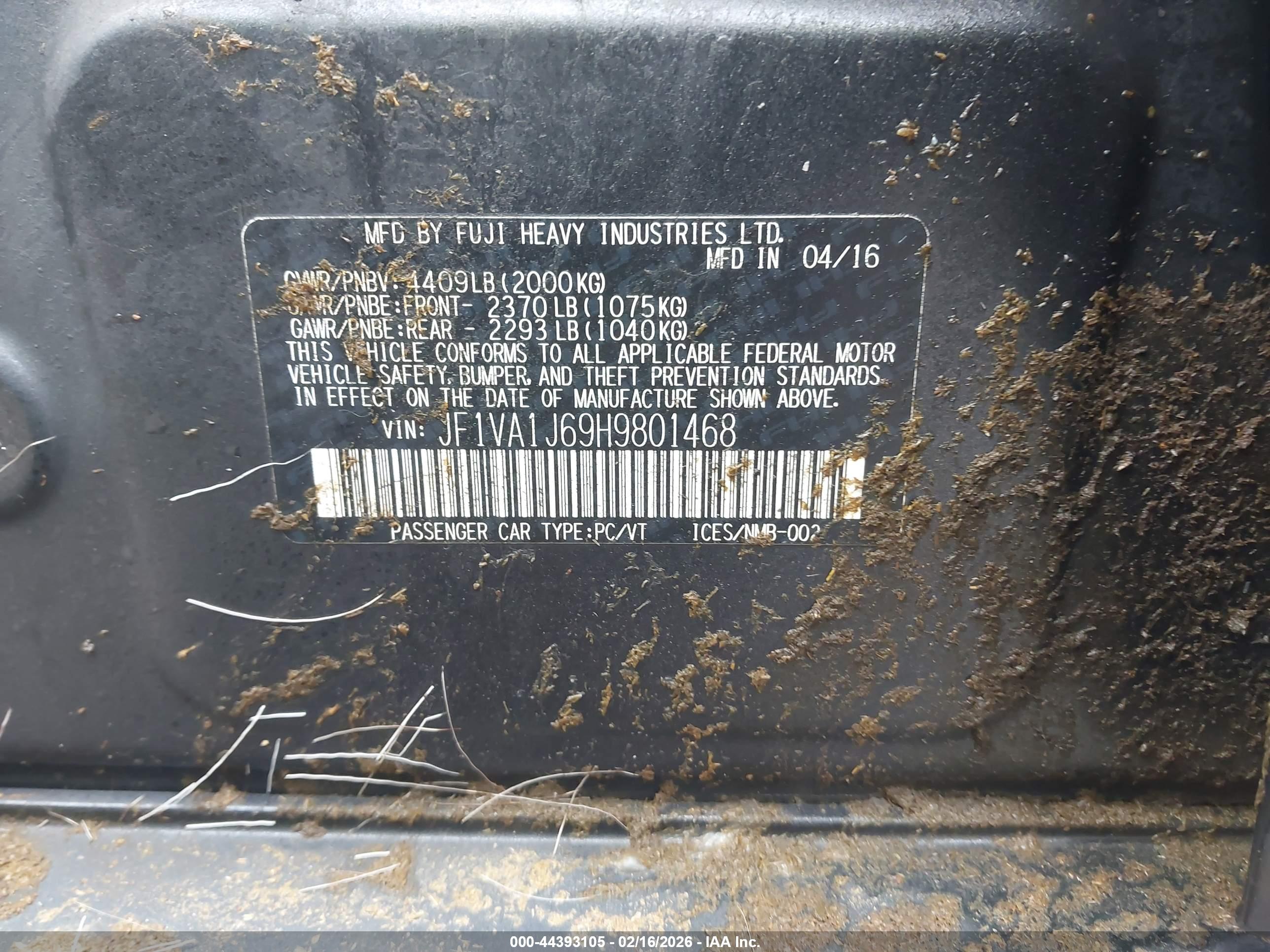 SUBARU WRX image 9
