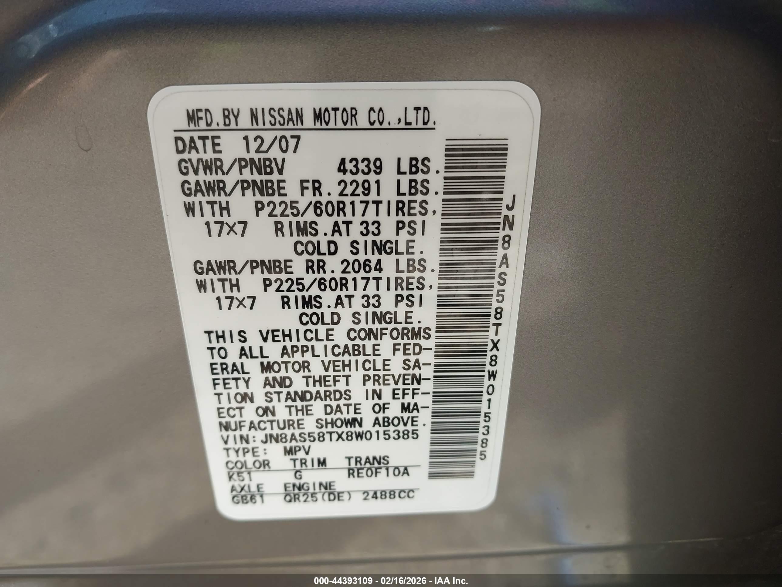 NISSAN ROGUE image 9