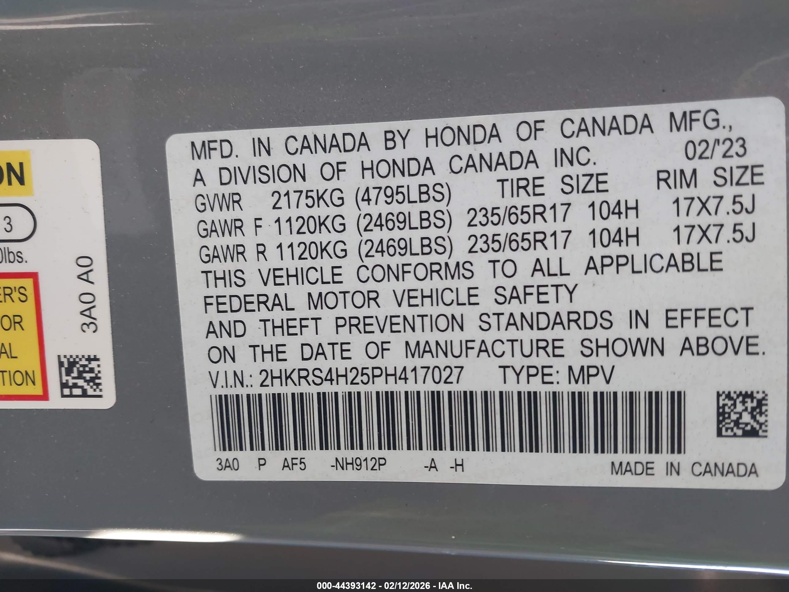 HONDA CR-V image 9