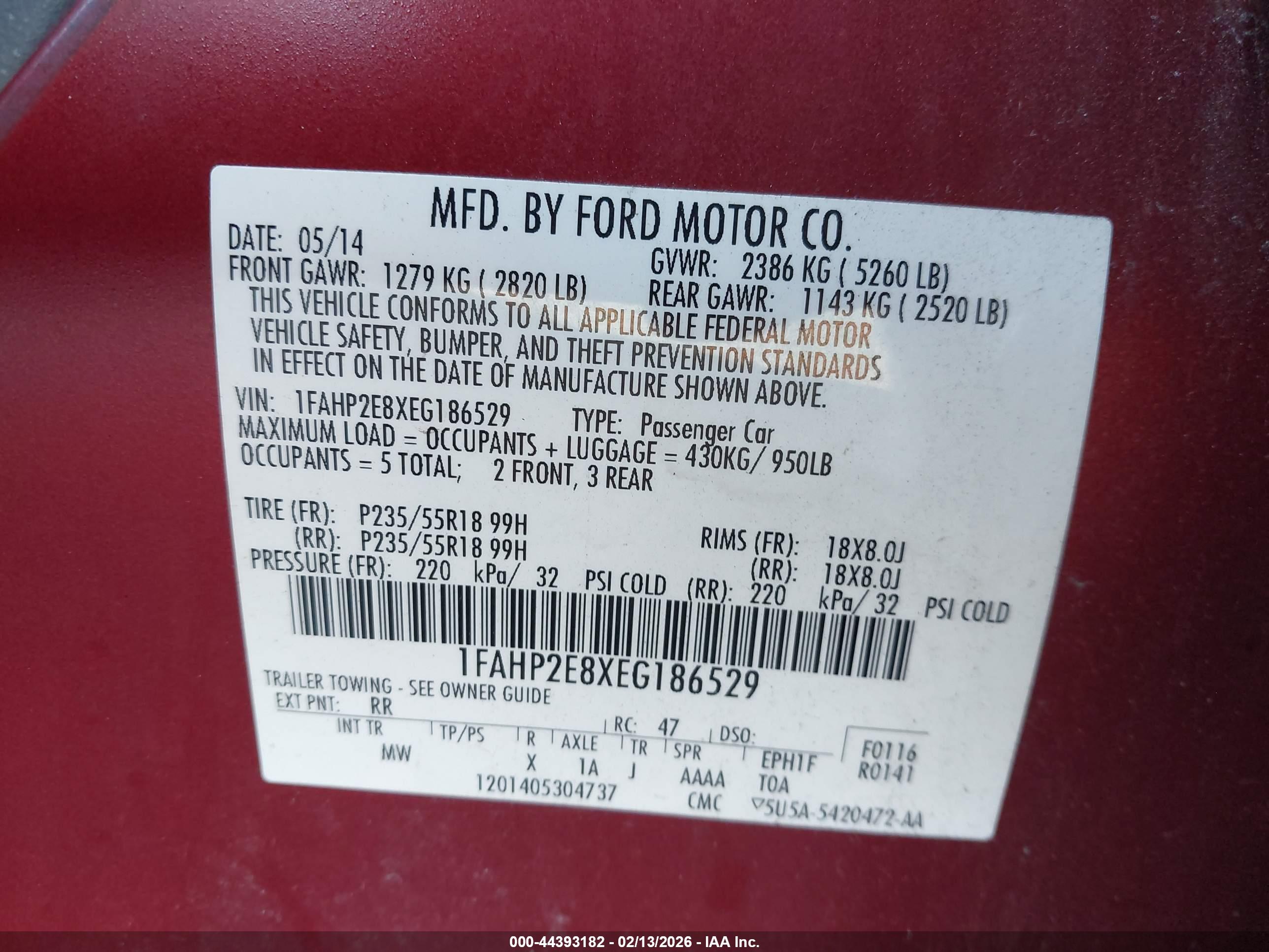 FORD TAURUS image 9