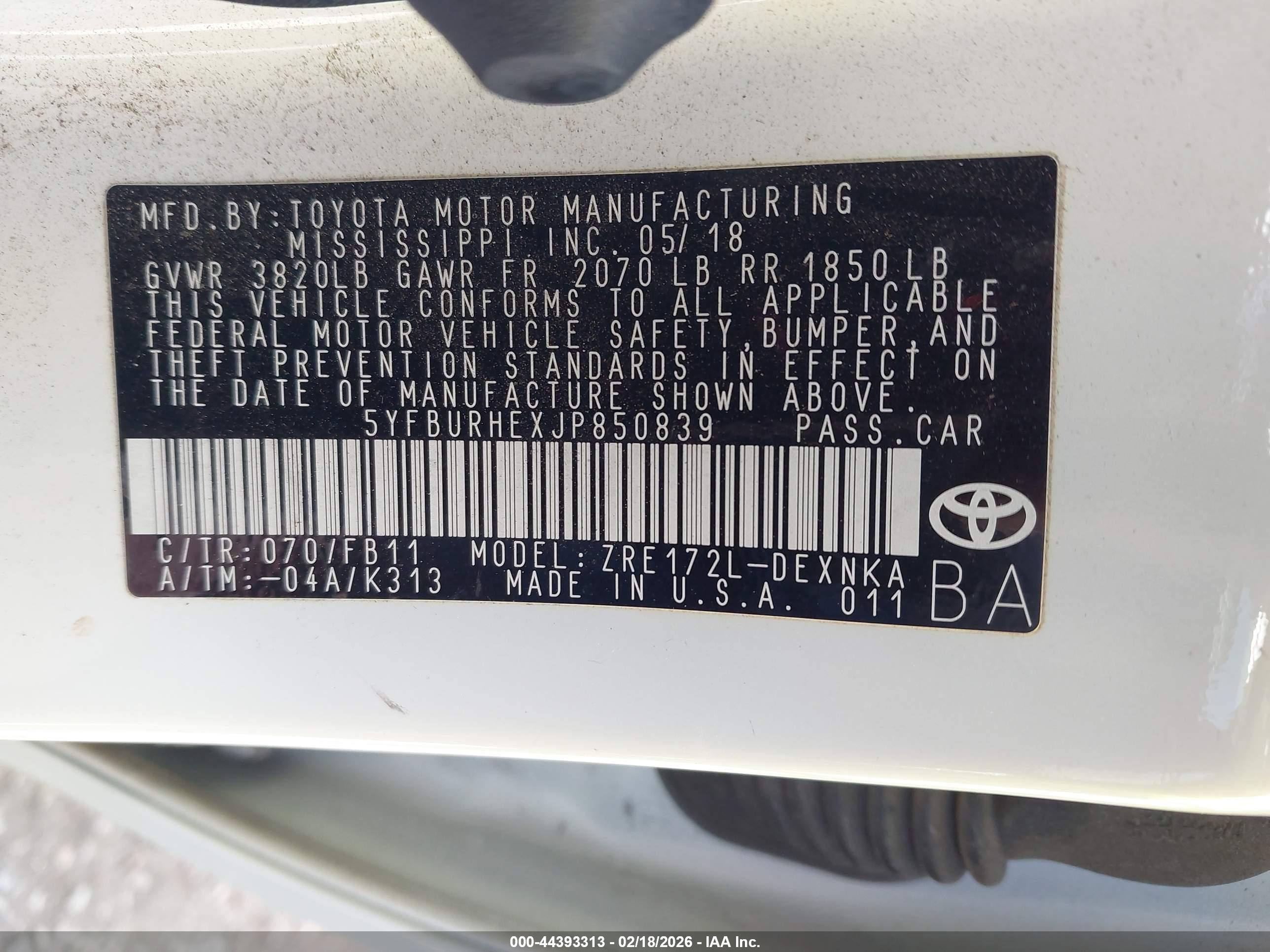TOYOTA COROLLA image 9