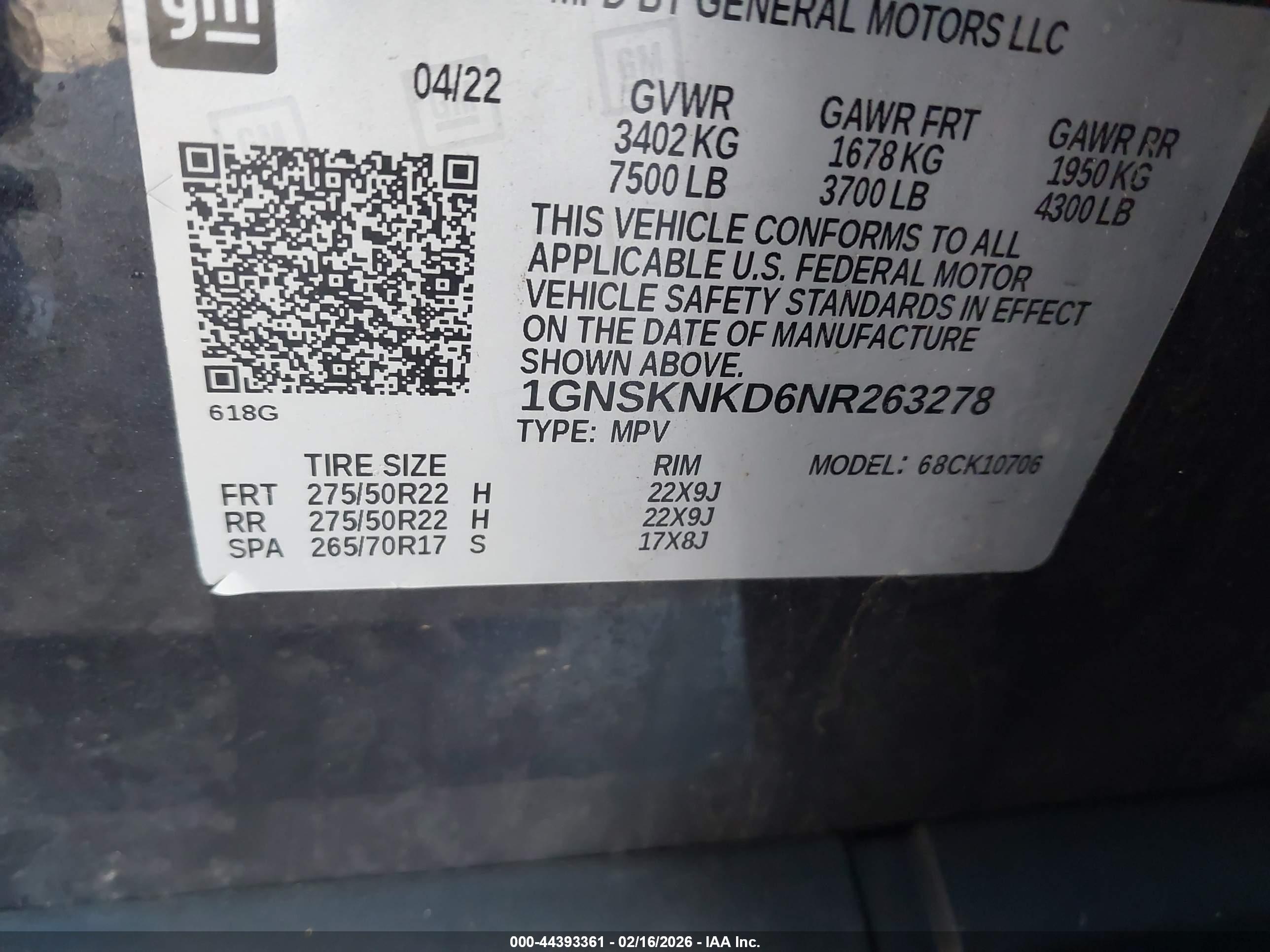 CHEVROLET TAHOE image 9