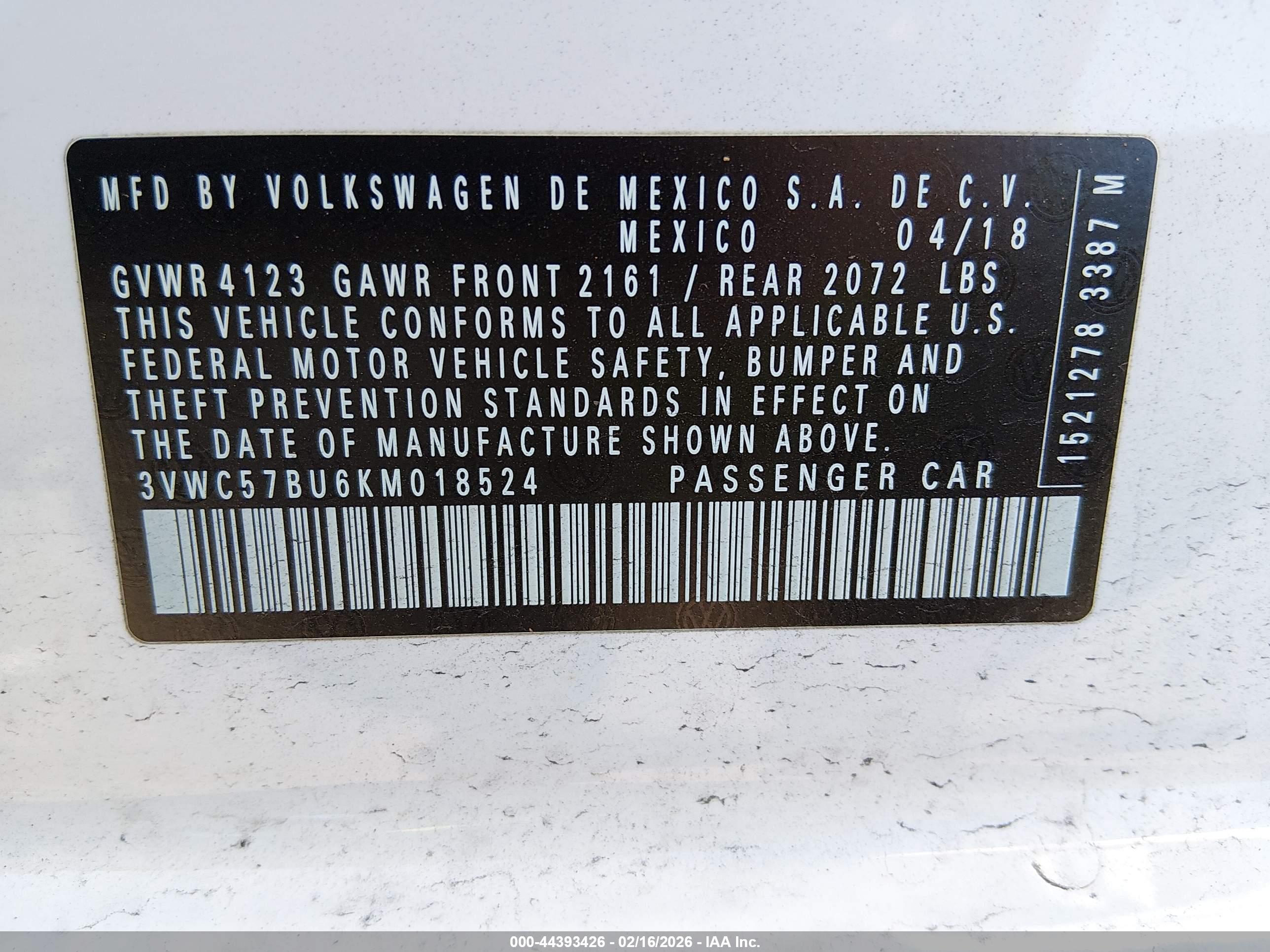 VOLKSWAGEN JETTA image 9