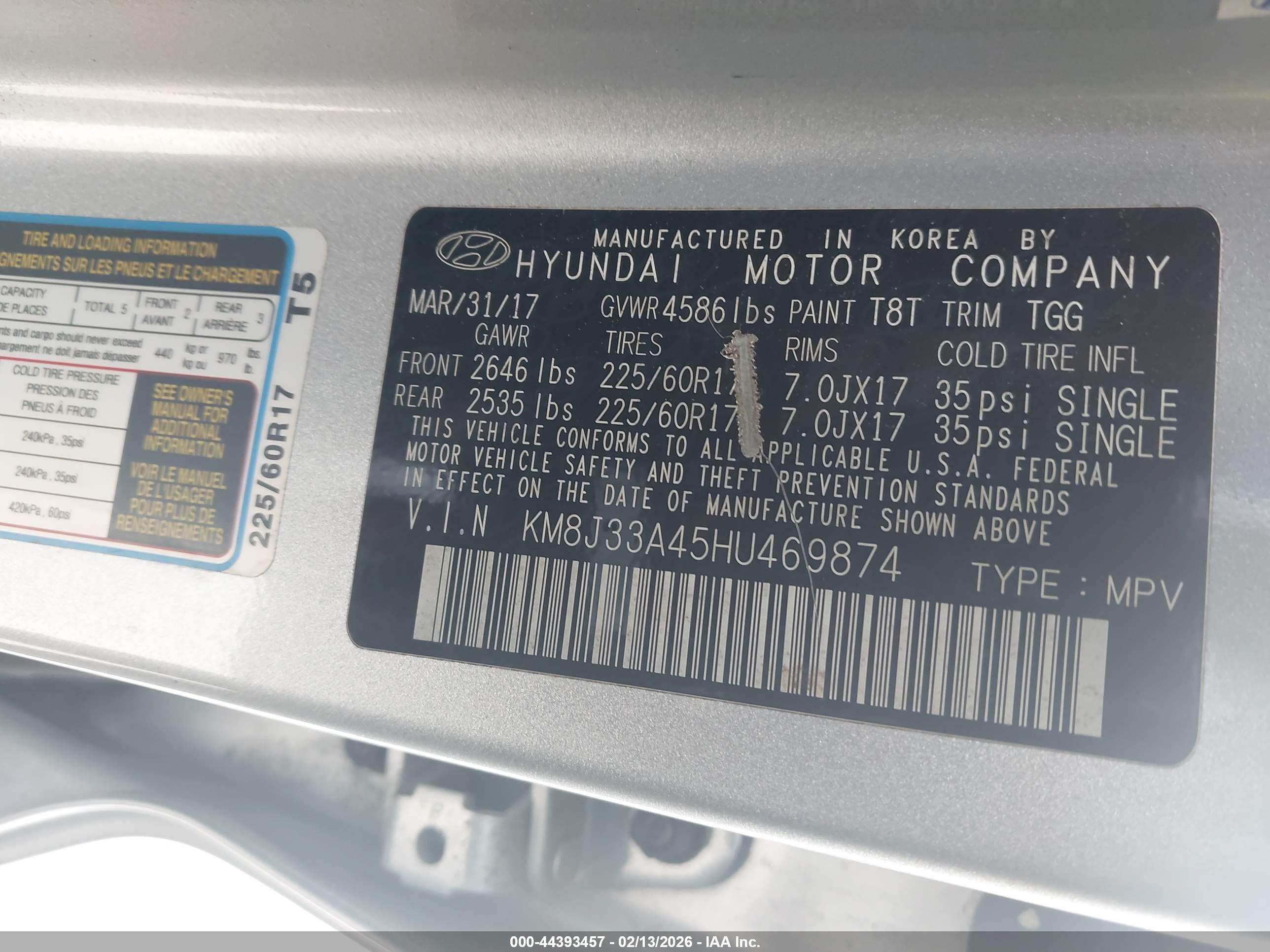 HYUNDAI TUCSON image 9