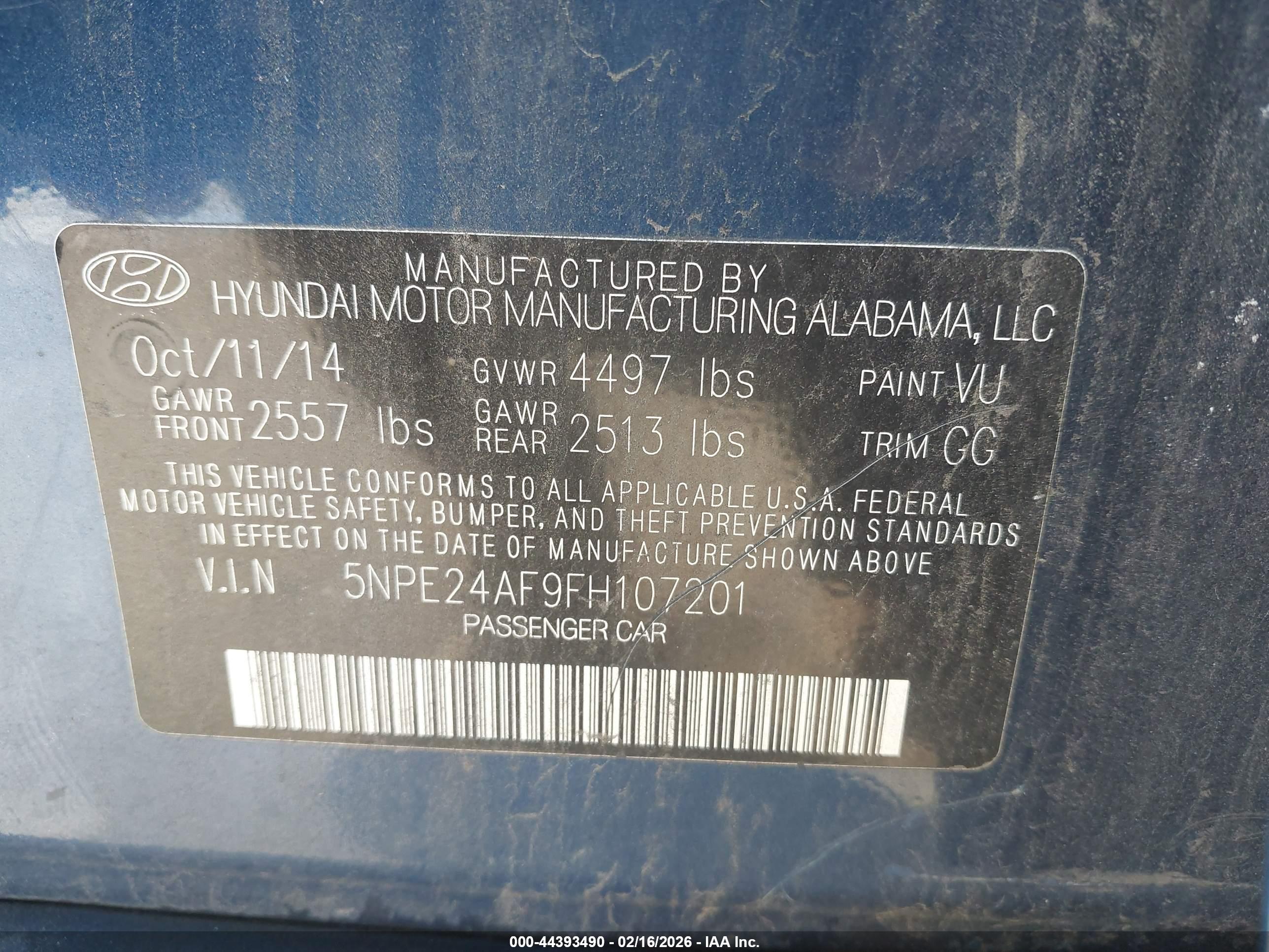 HYUNDAI SONATA image 9
