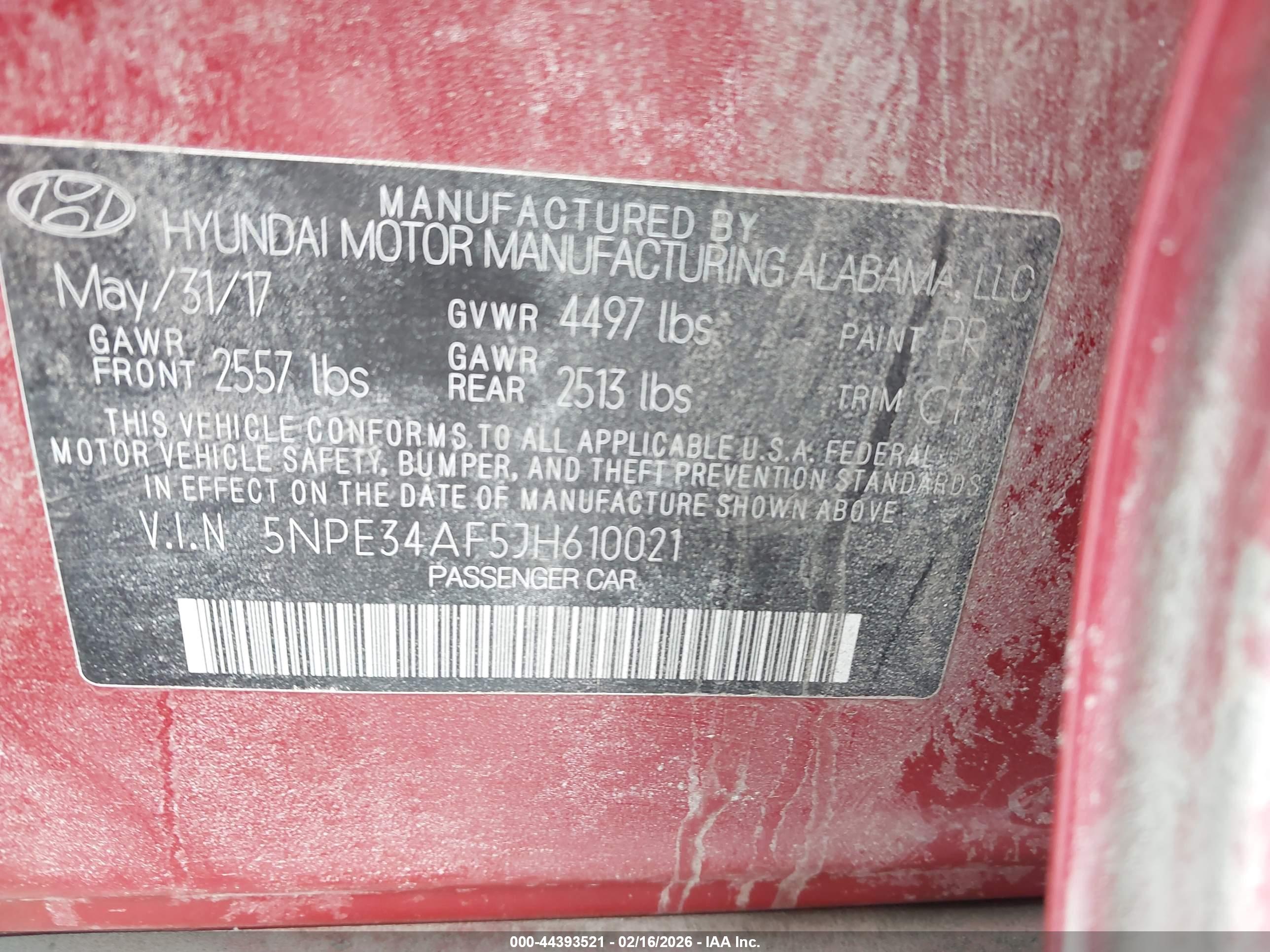 HYUNDAI SONATA image 9