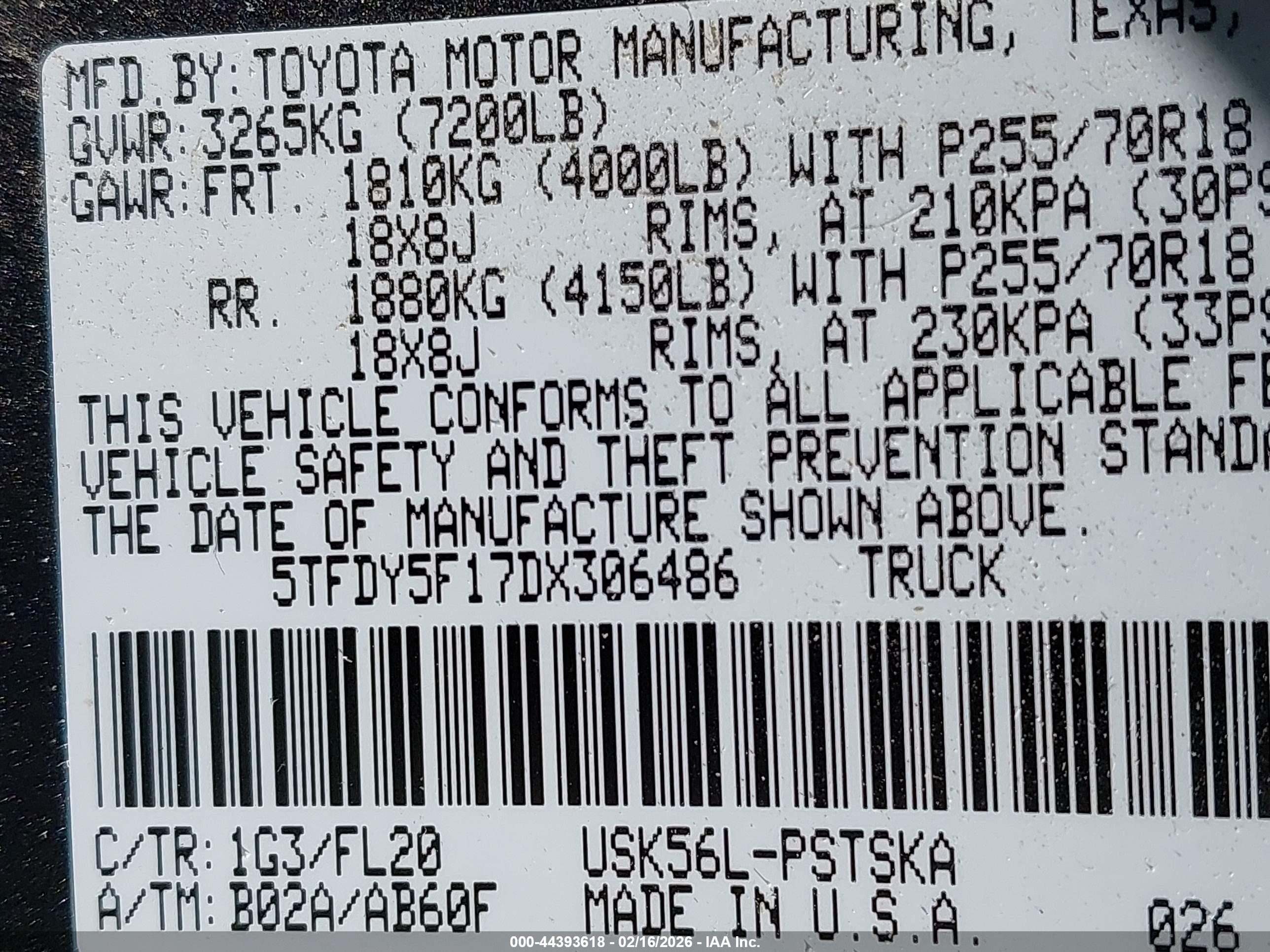 TOYOTA TUNDRA image 9