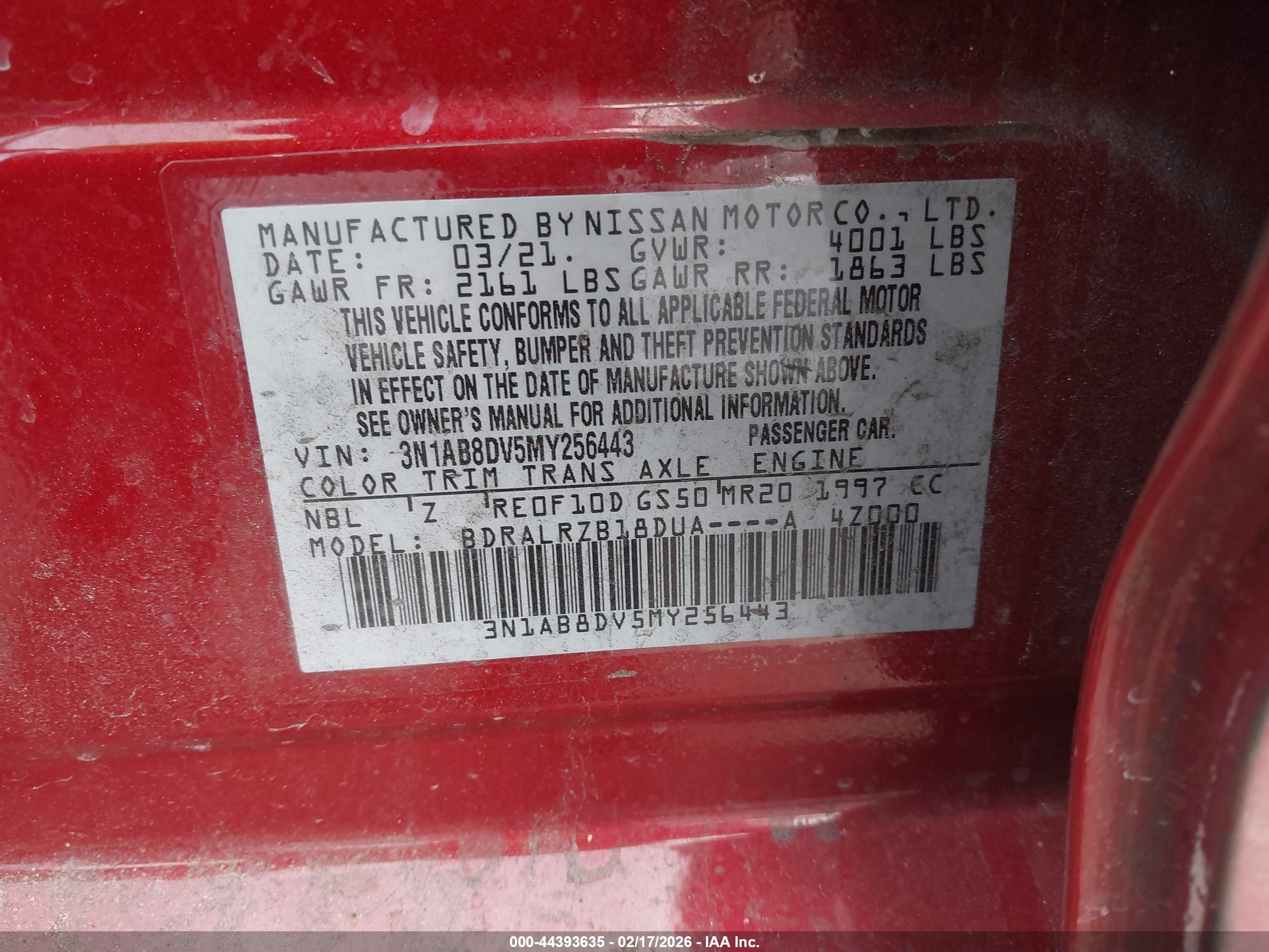 NISSAN SENTRA image 9