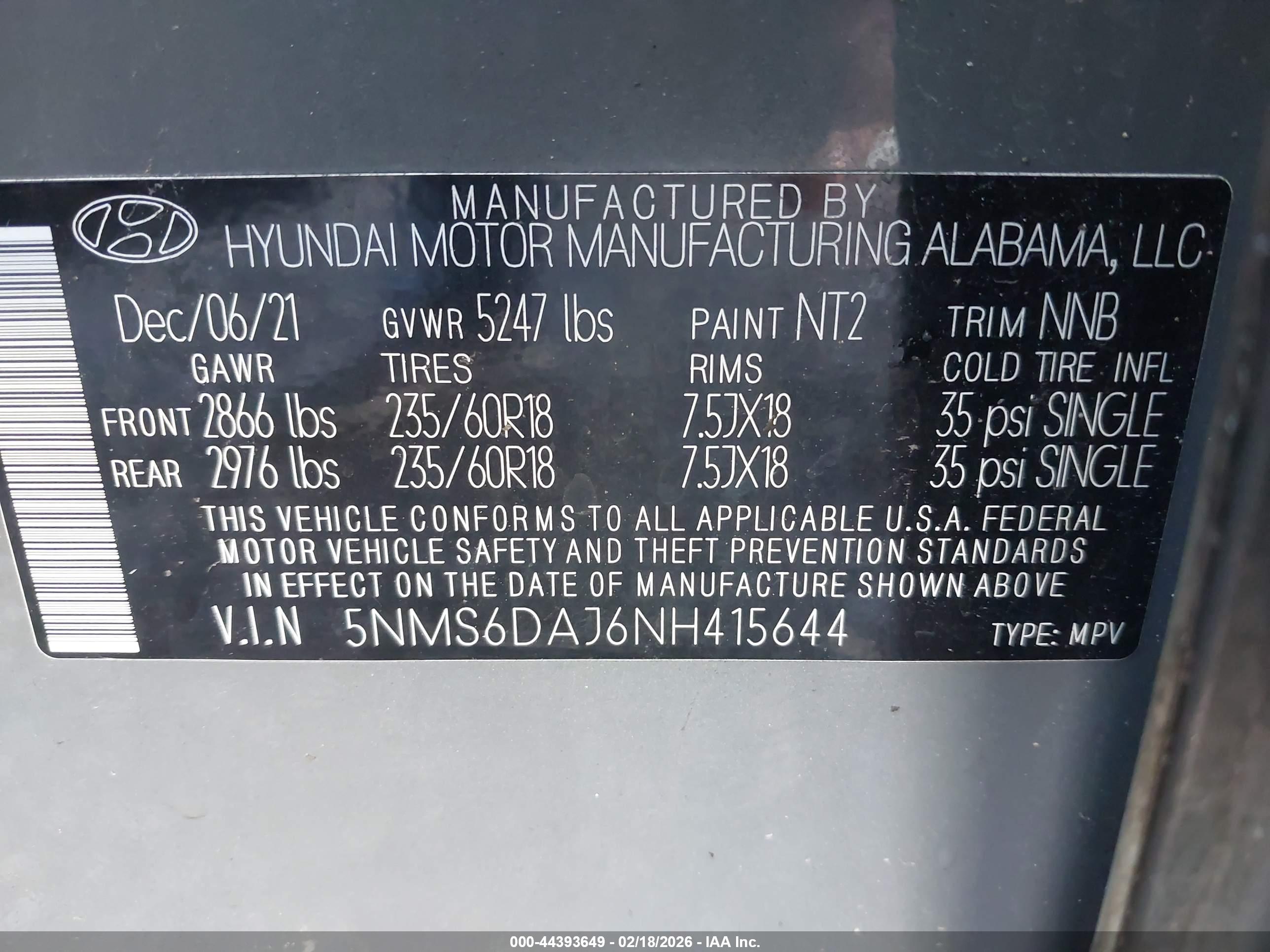 HYUNDAI SANTA image 9
