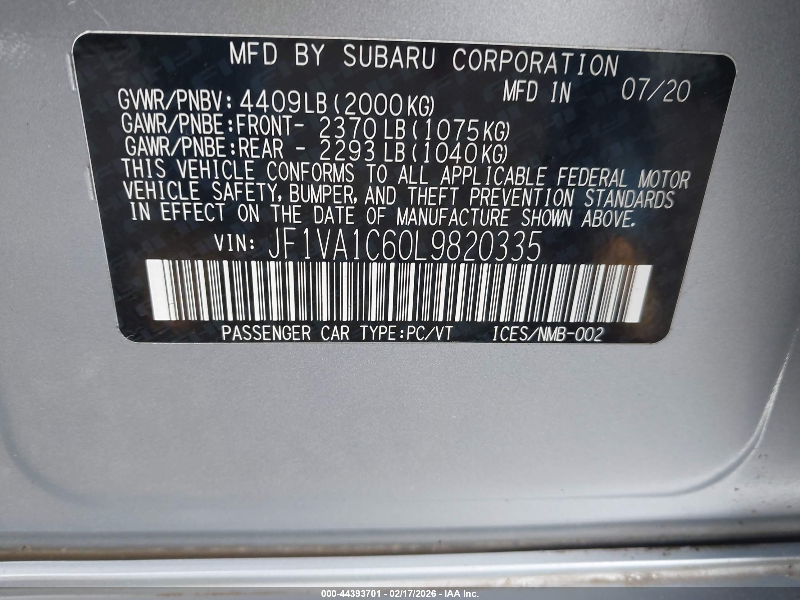 SUBARU WRX image 9