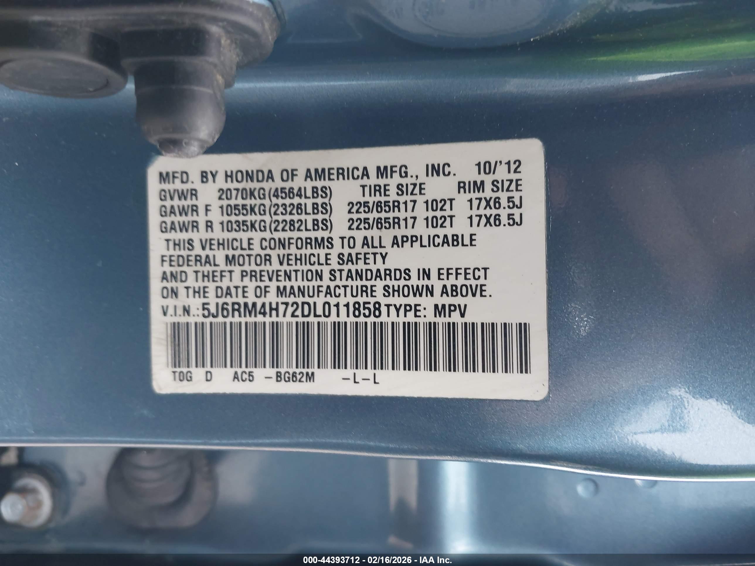 HONDA CR-V image 9