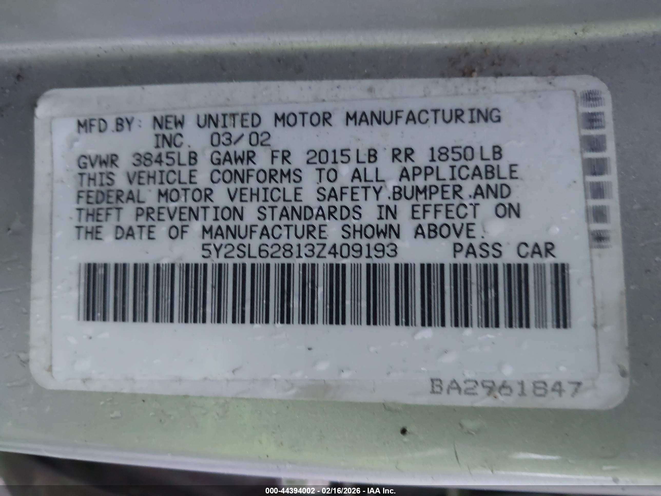 PONTIAC VIBE image 9
