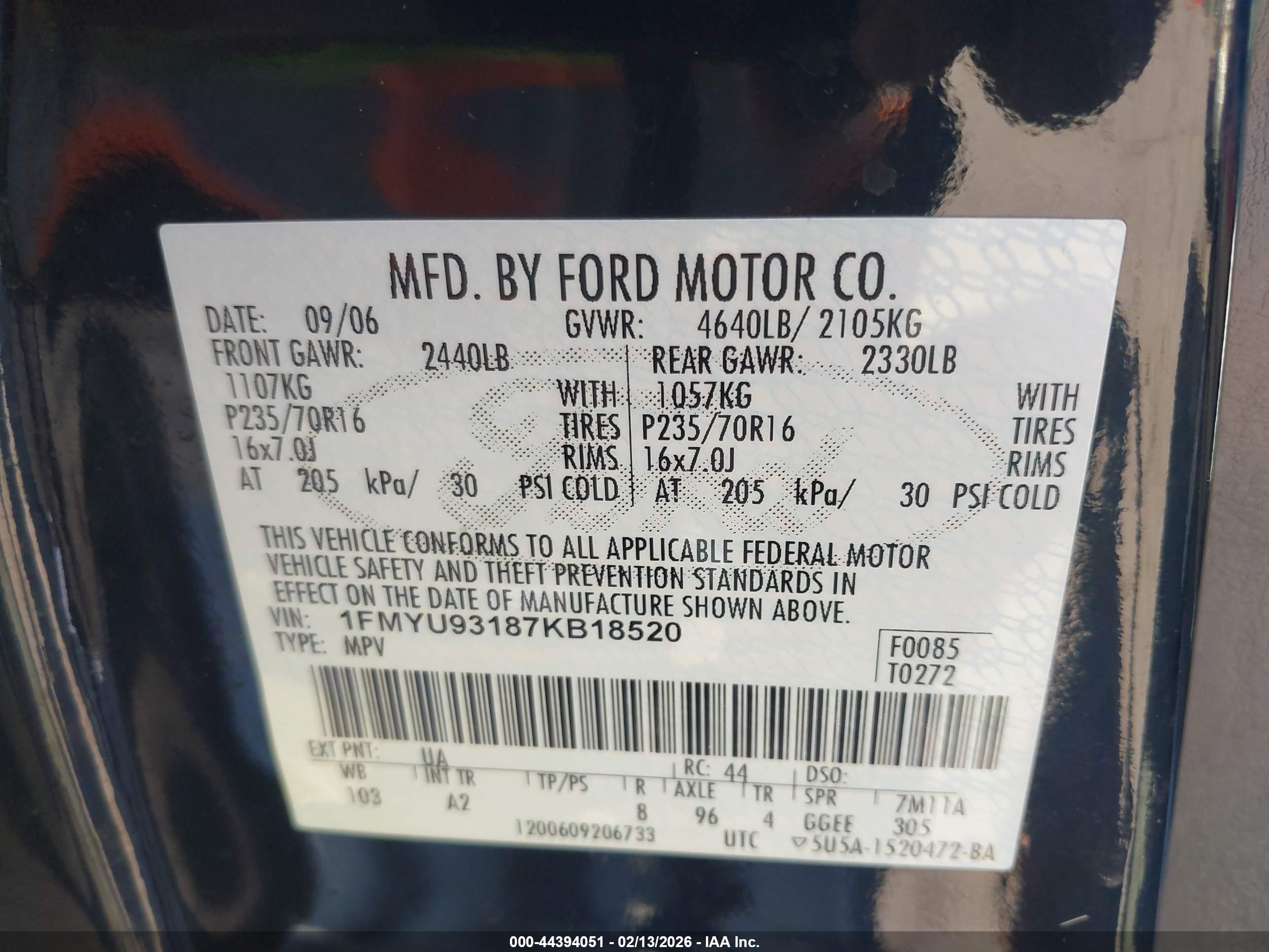 FORD ESCAPE image 9