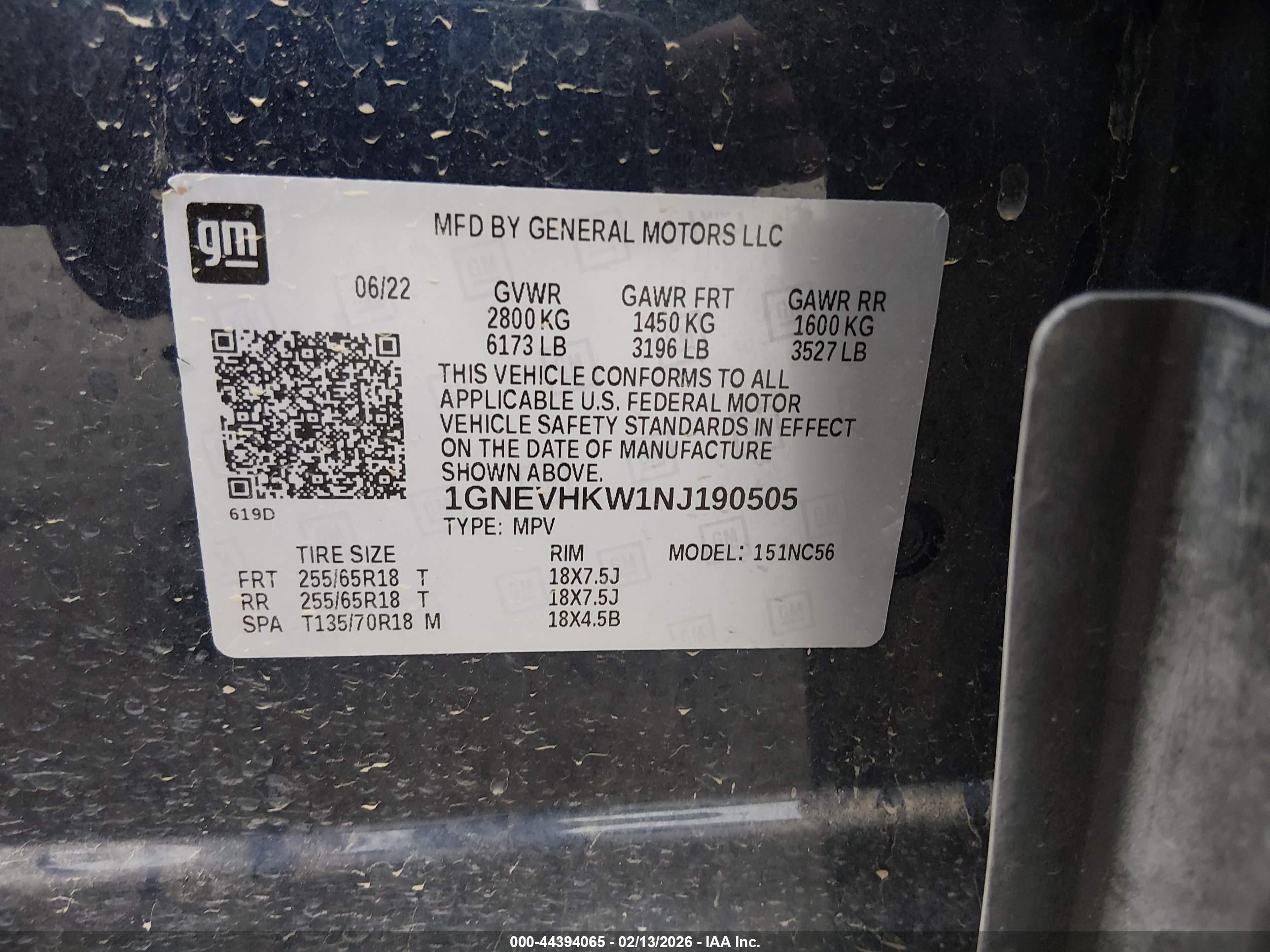 CHEVROLET TRAVERSE image 9