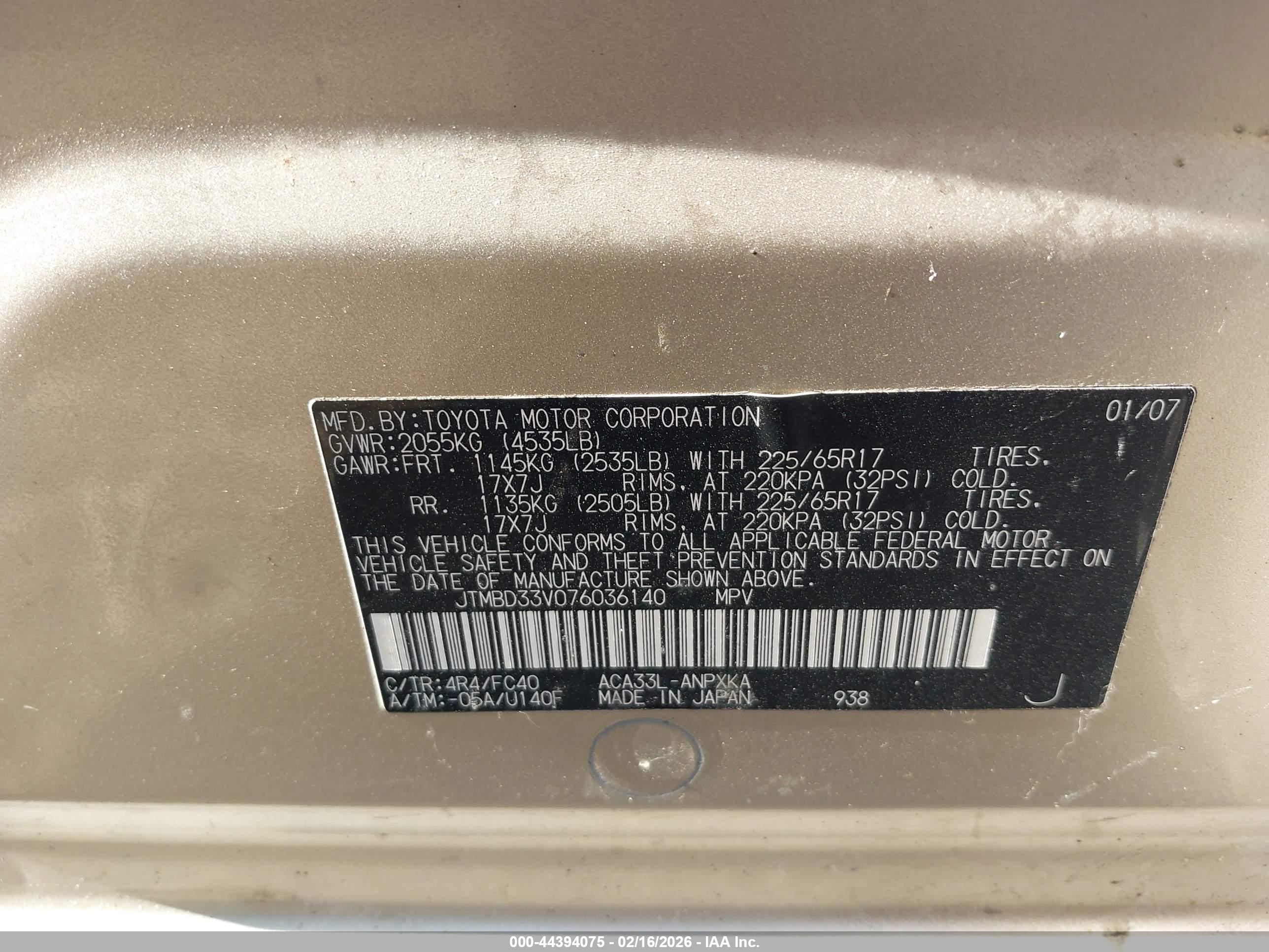 TOYOTA RAV4 image 9