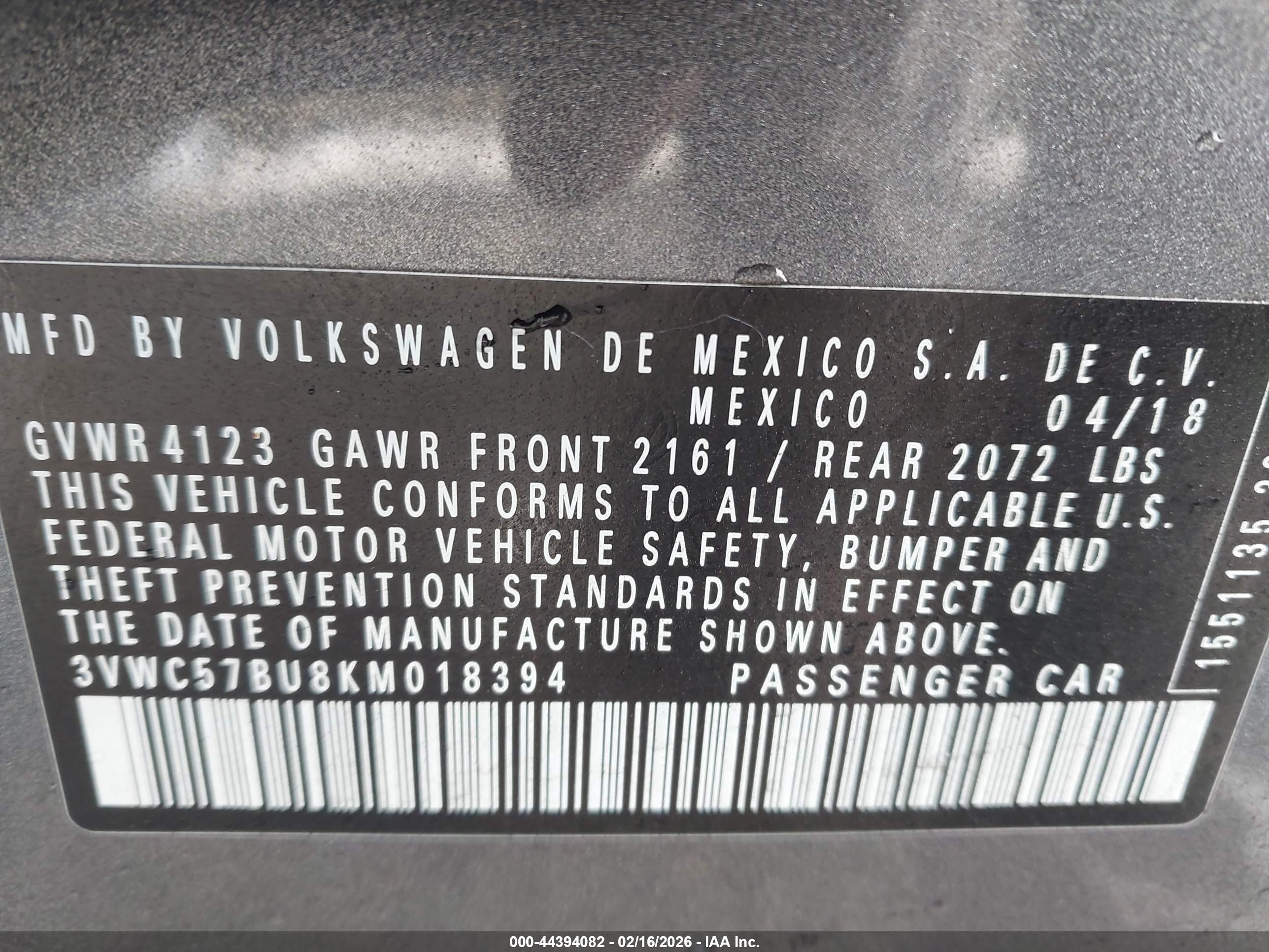 VOLKSWAGEN JETTA image 9