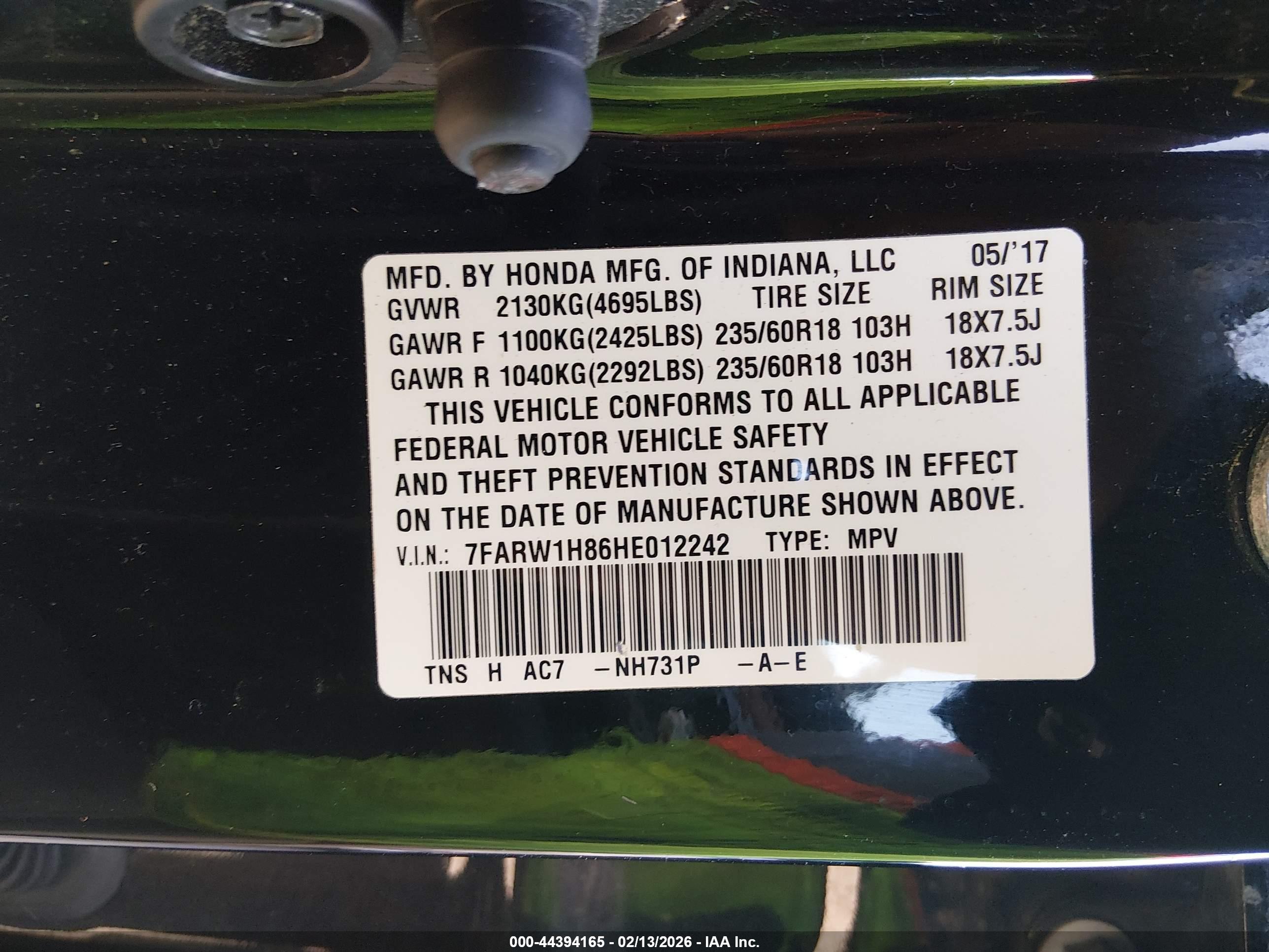 HONDA CR-V image 9