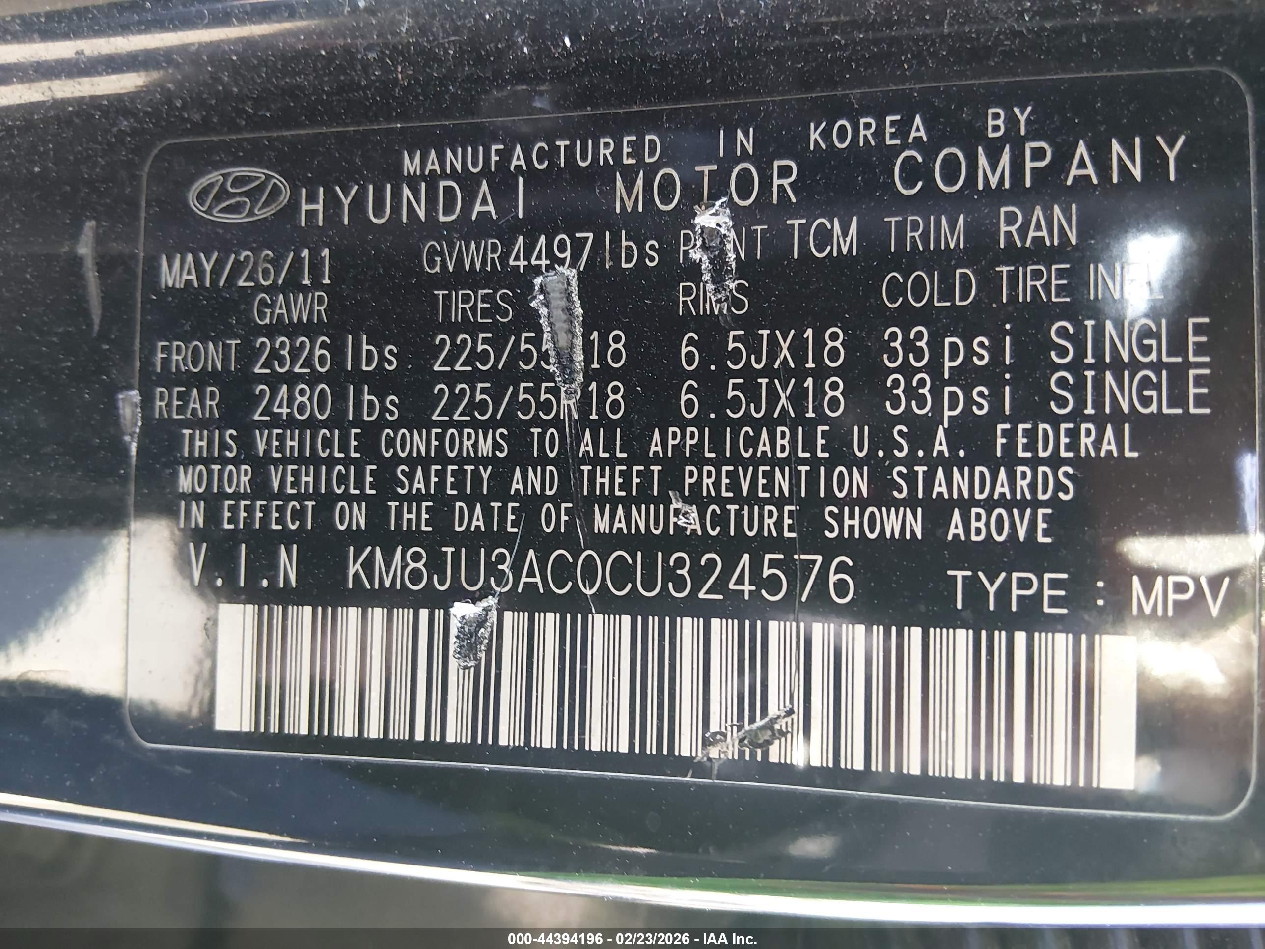 HYUNDAI TUCSON image 9