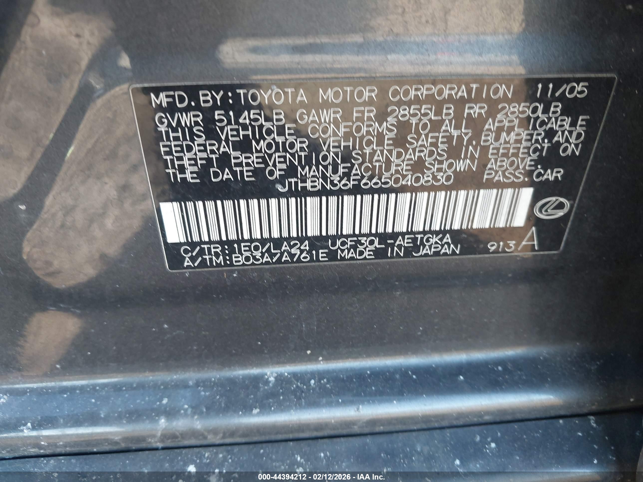 LEXUS LS image 9