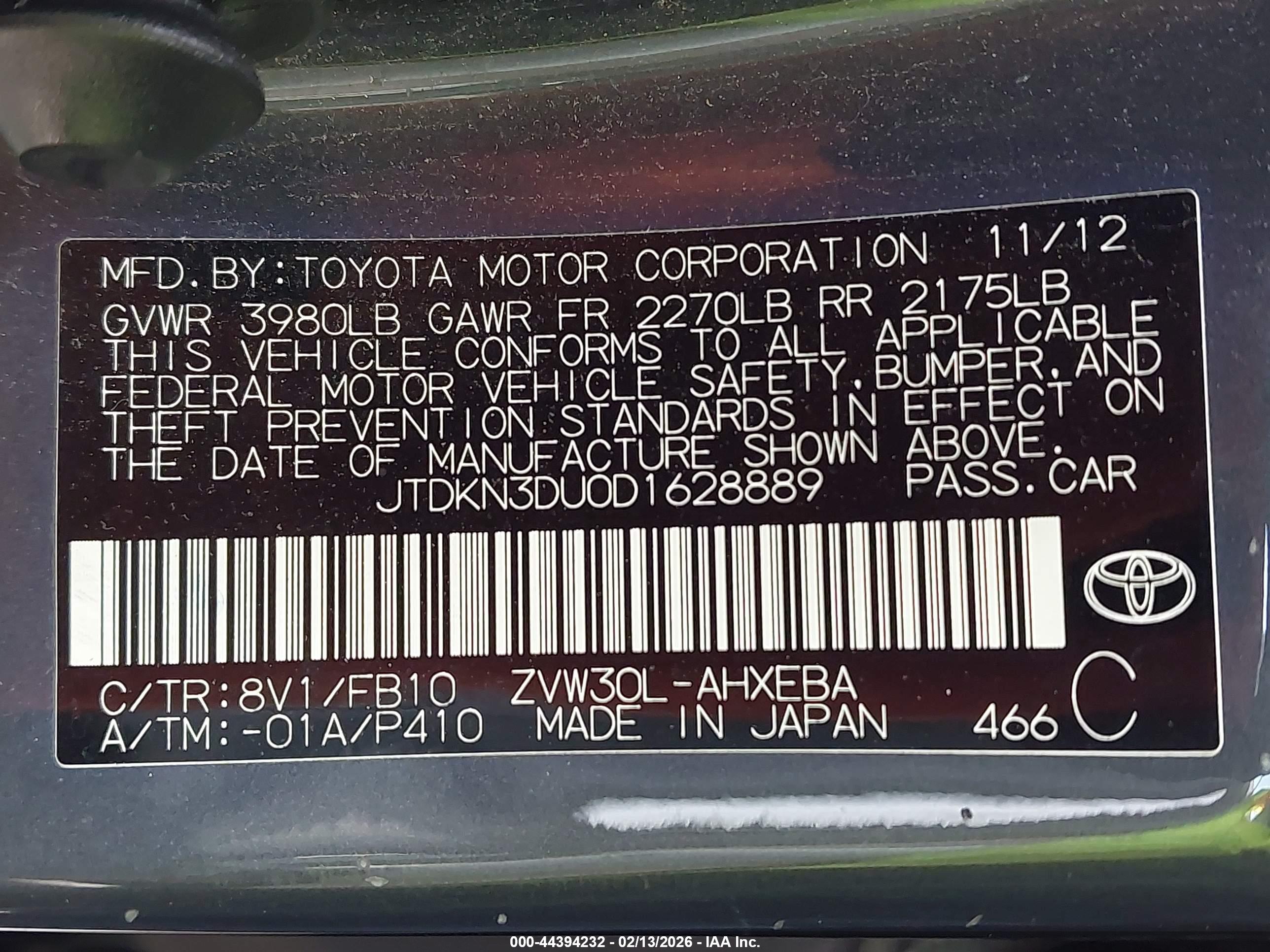 TOYOTA PRIUS image 9