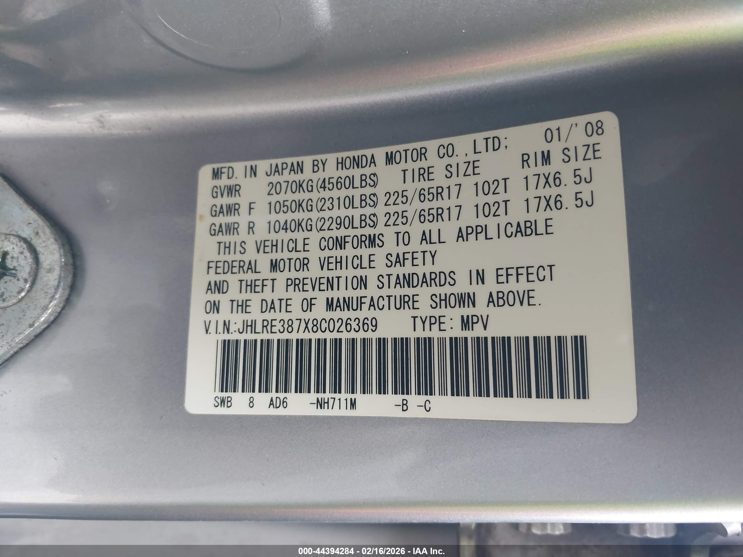 HONDA CR-V image 9