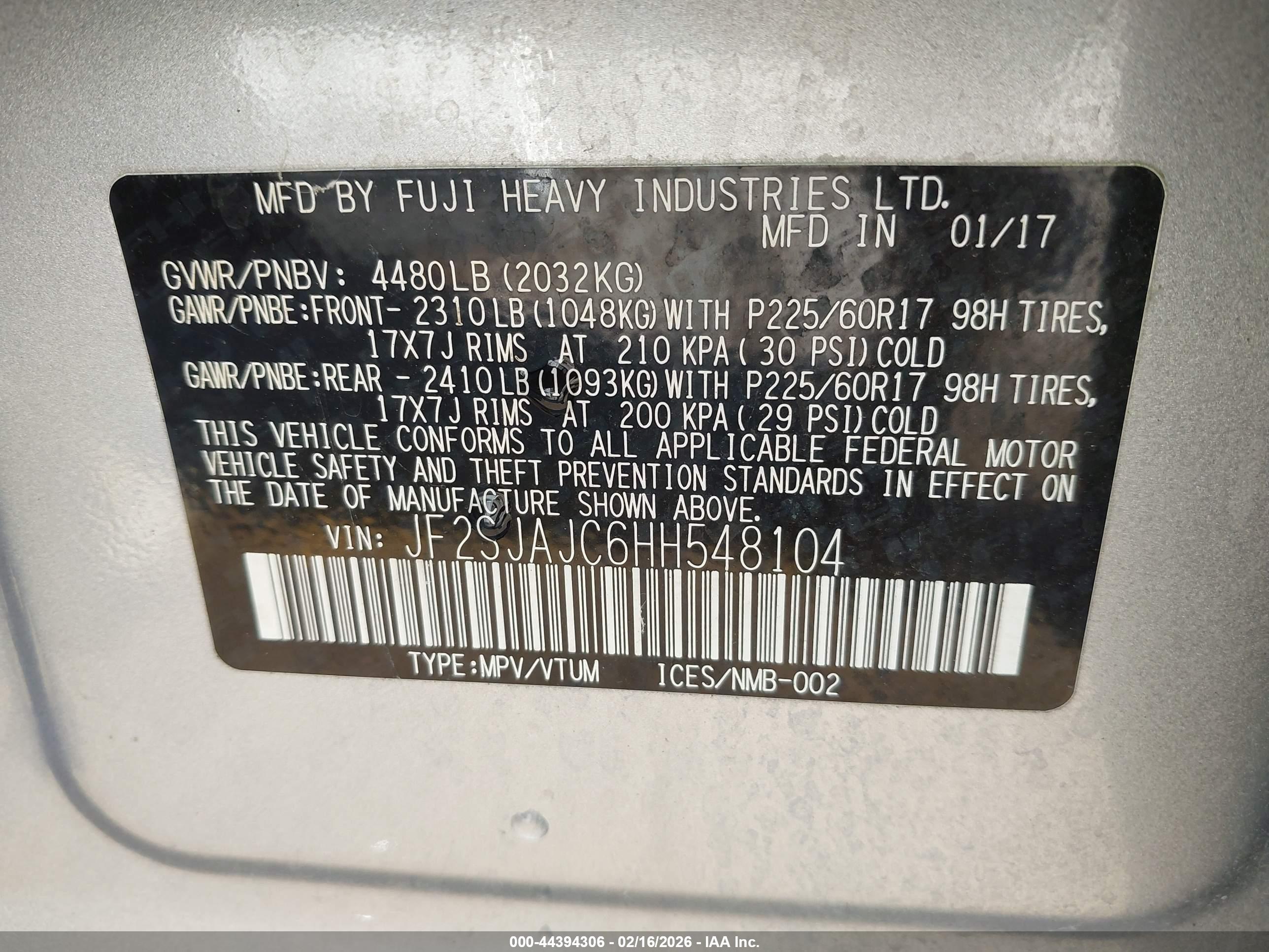 SUBARU FORESTER image 9