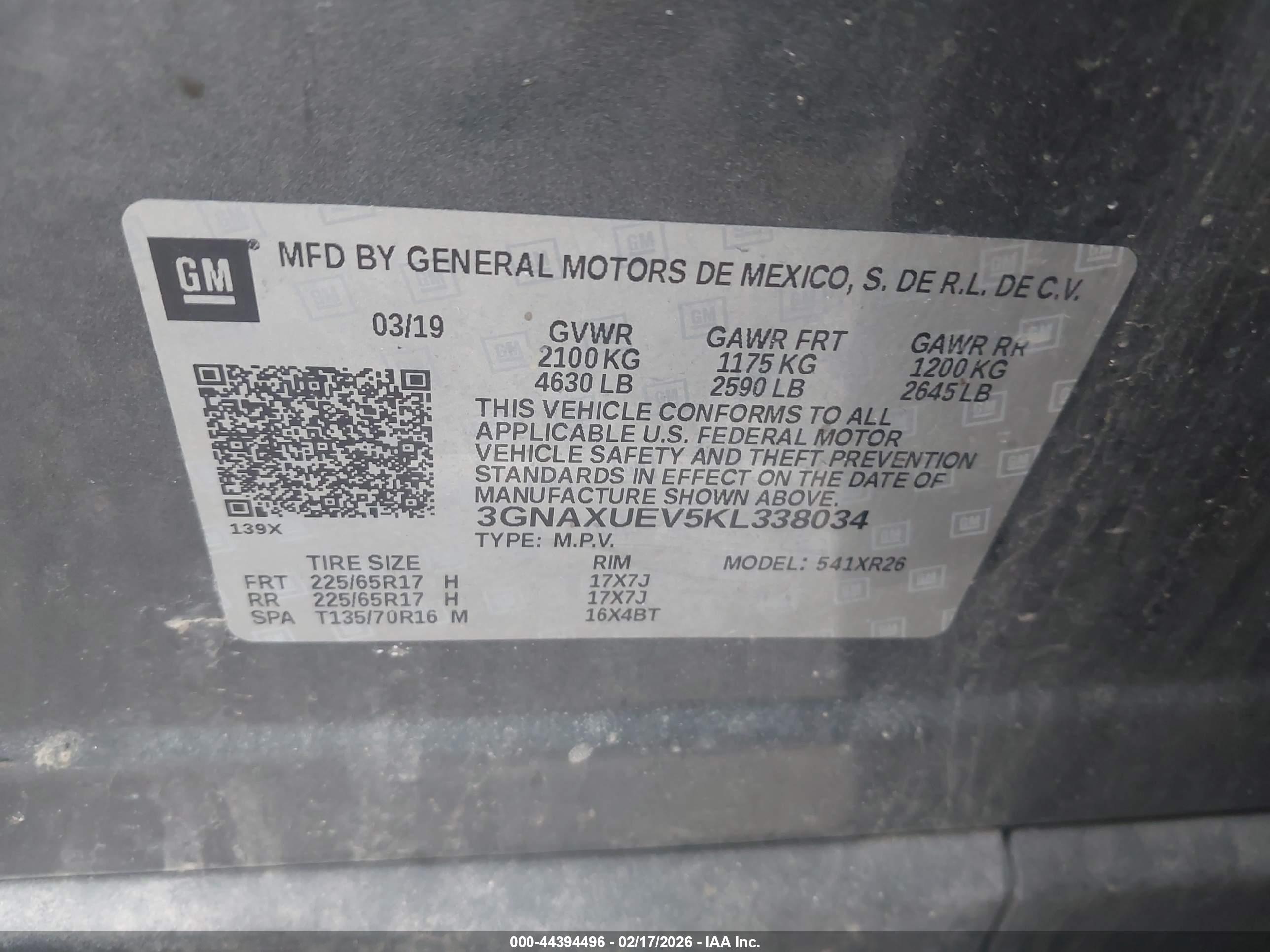 CHEVROLET EQUINOX image 9