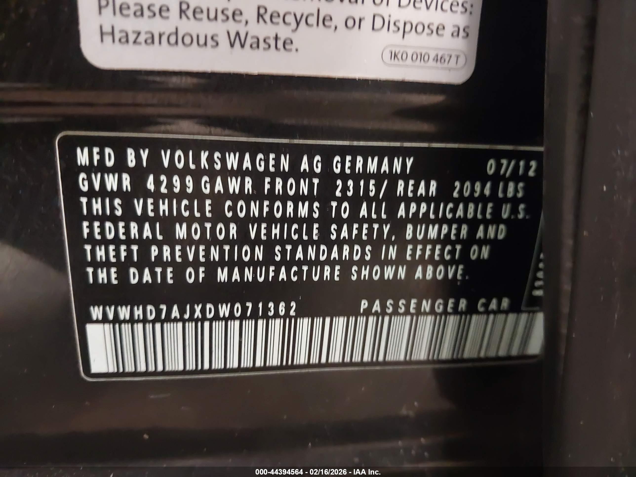 VOLKSWAGEN GTI image 9