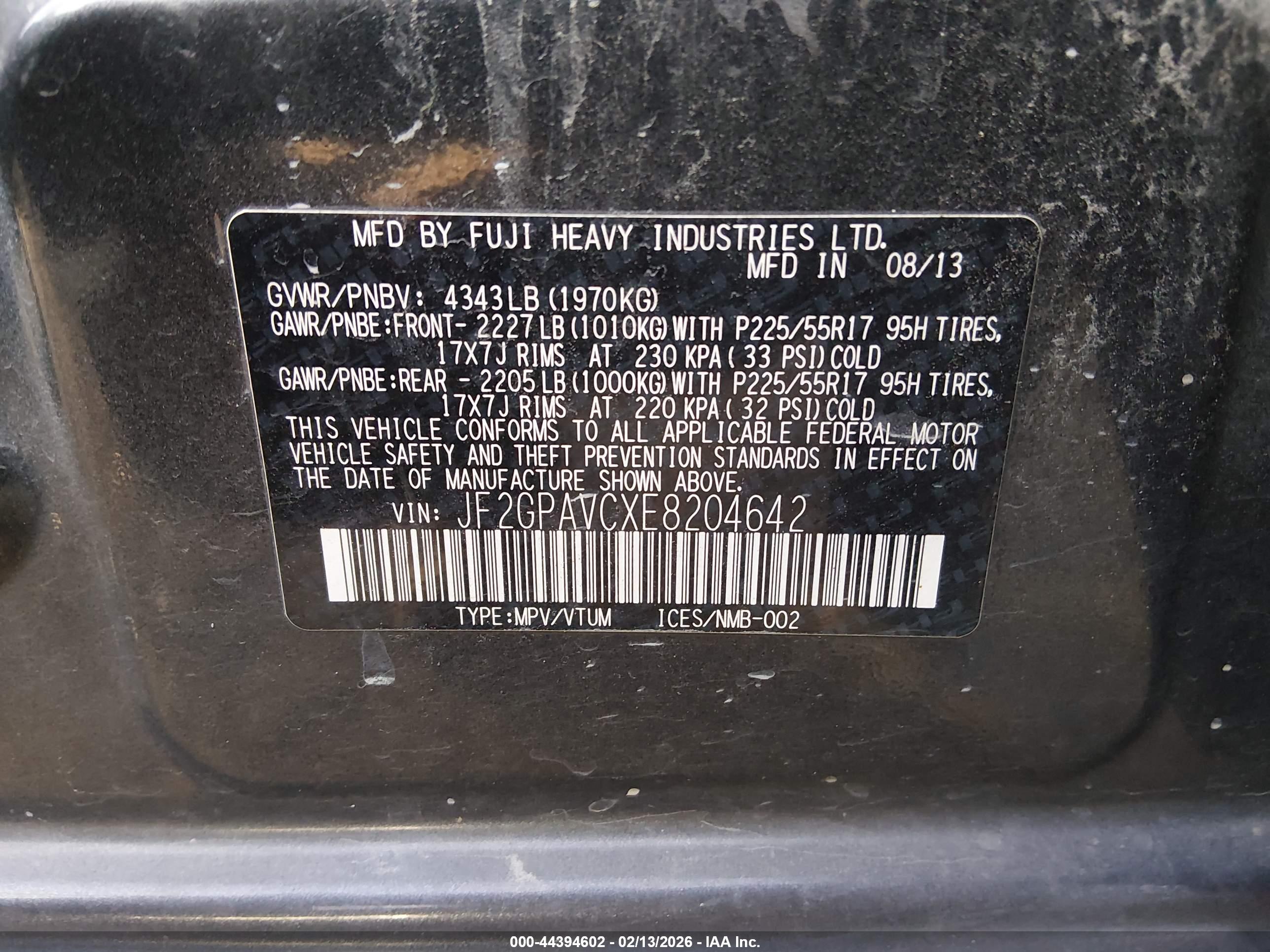 SUBARU XV image 9