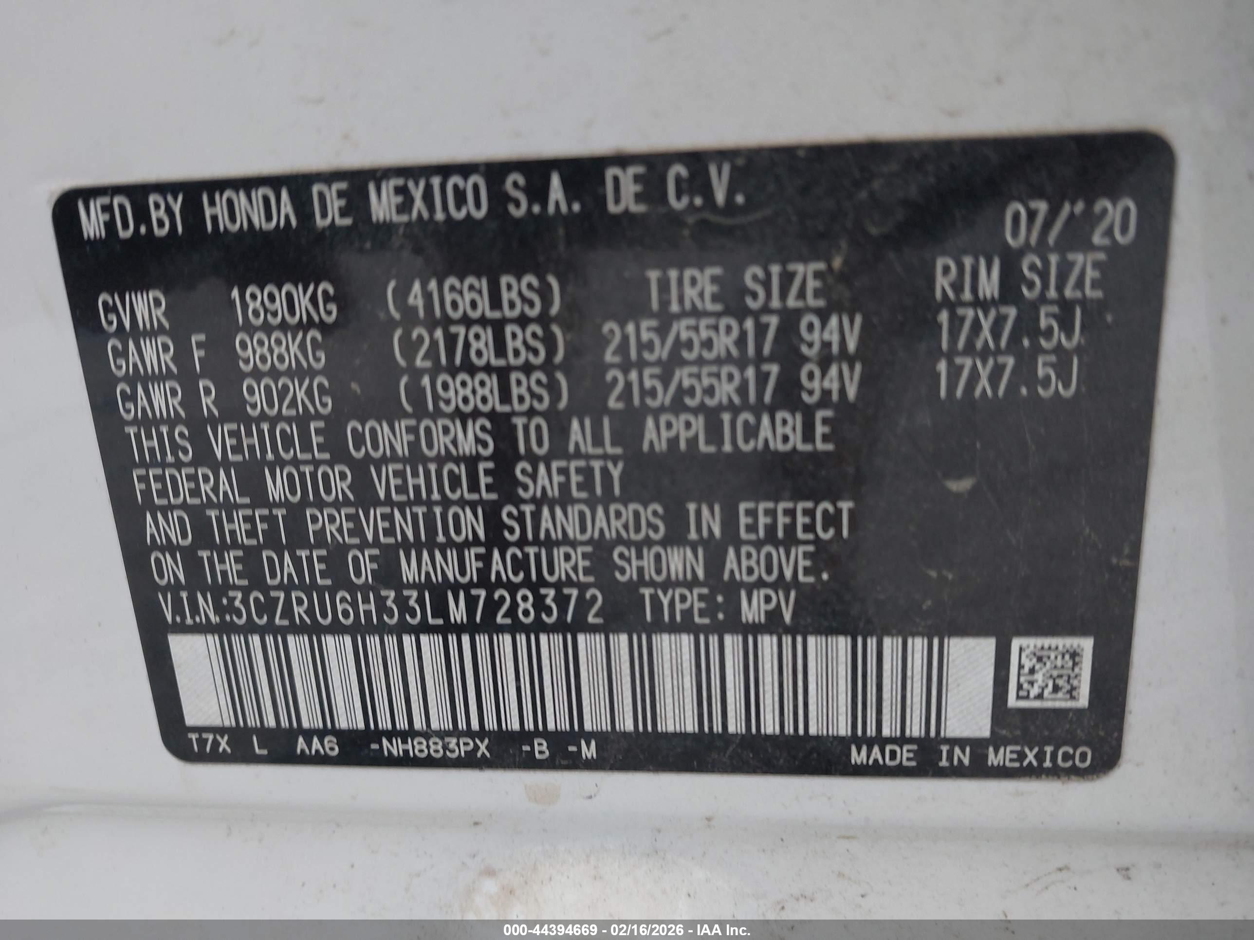 HONDA HR-V image 9