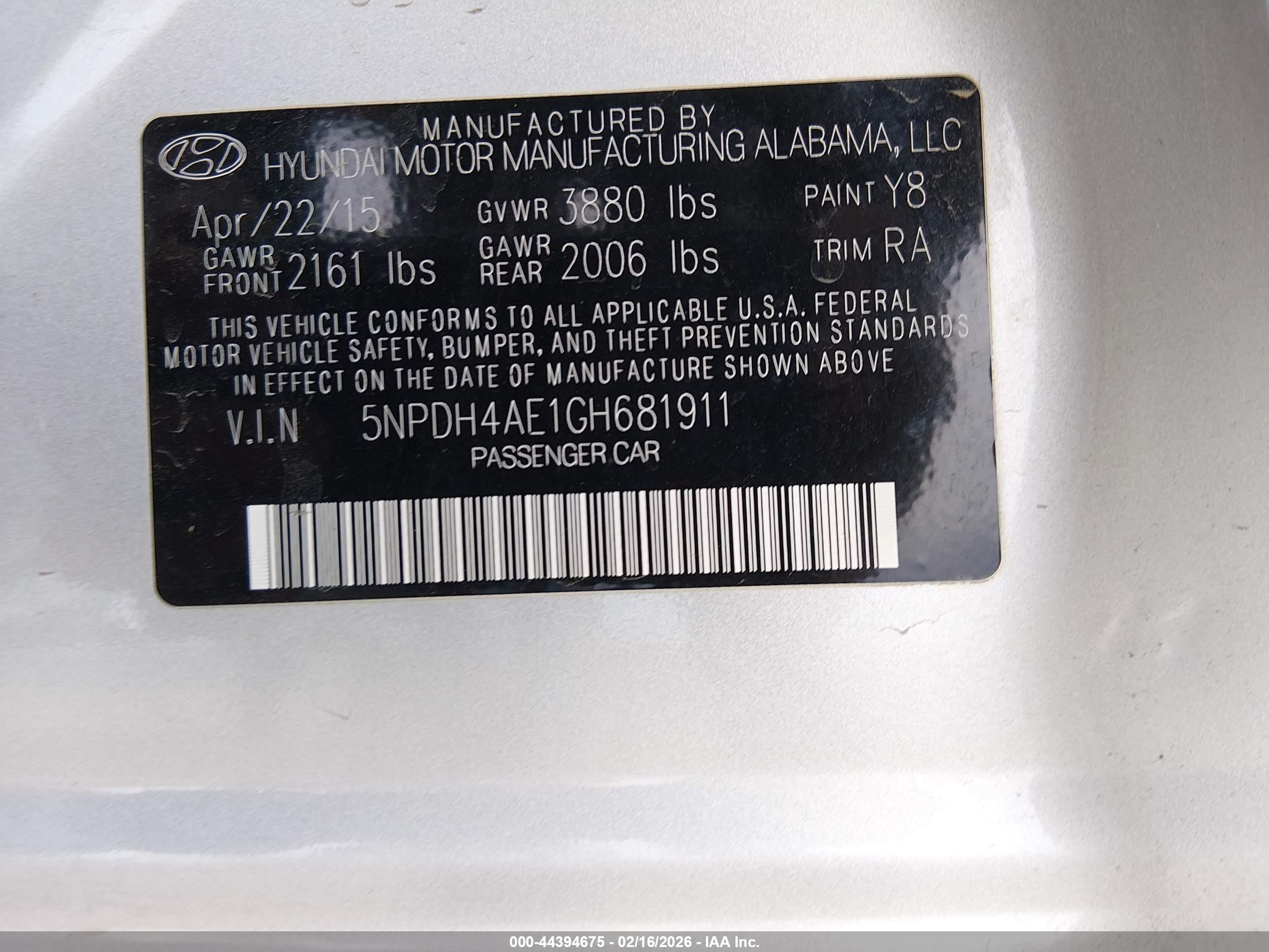HYUNDAI ELANTRA image 9
