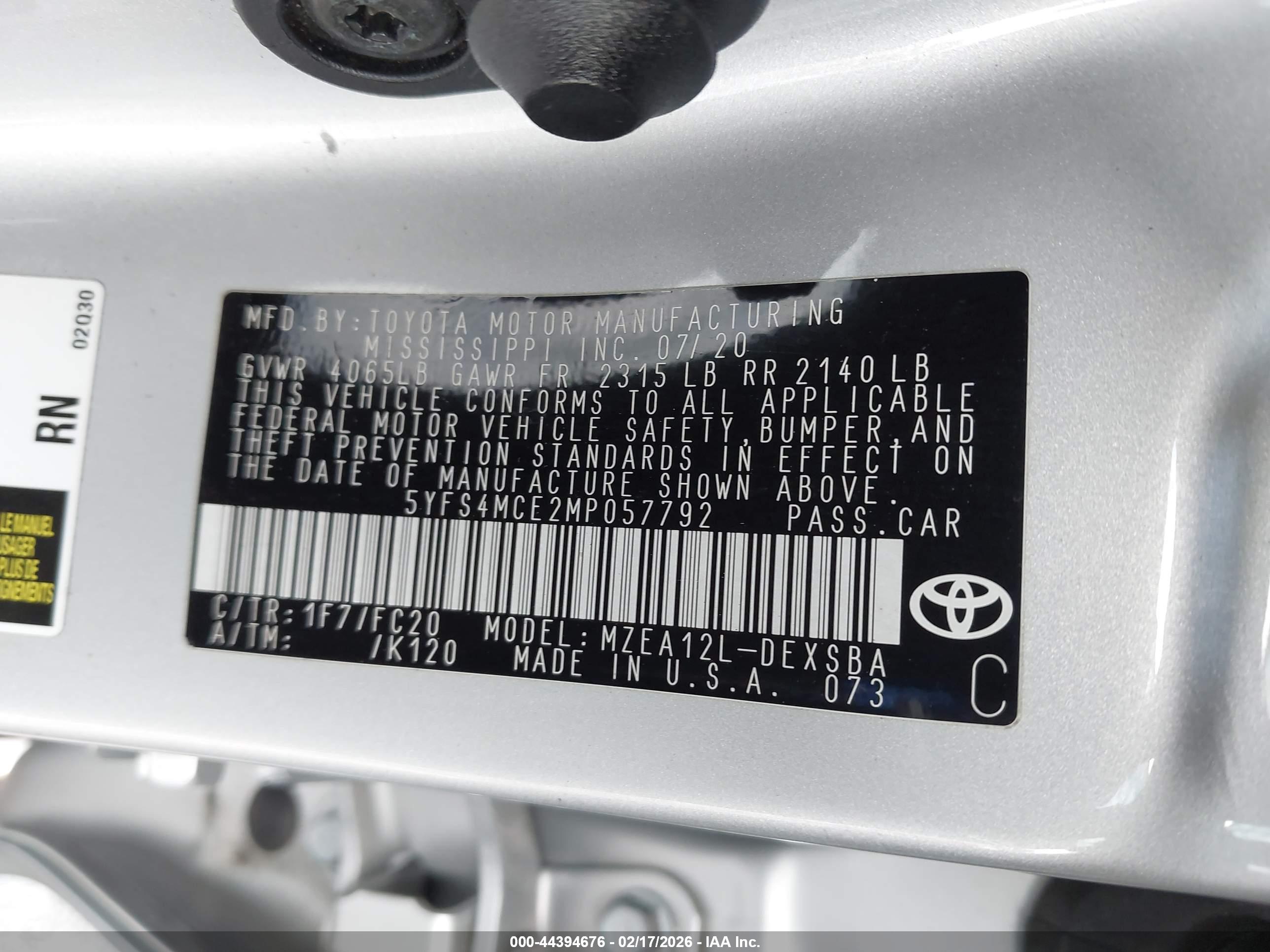 TOYOTA COROLLA image 9