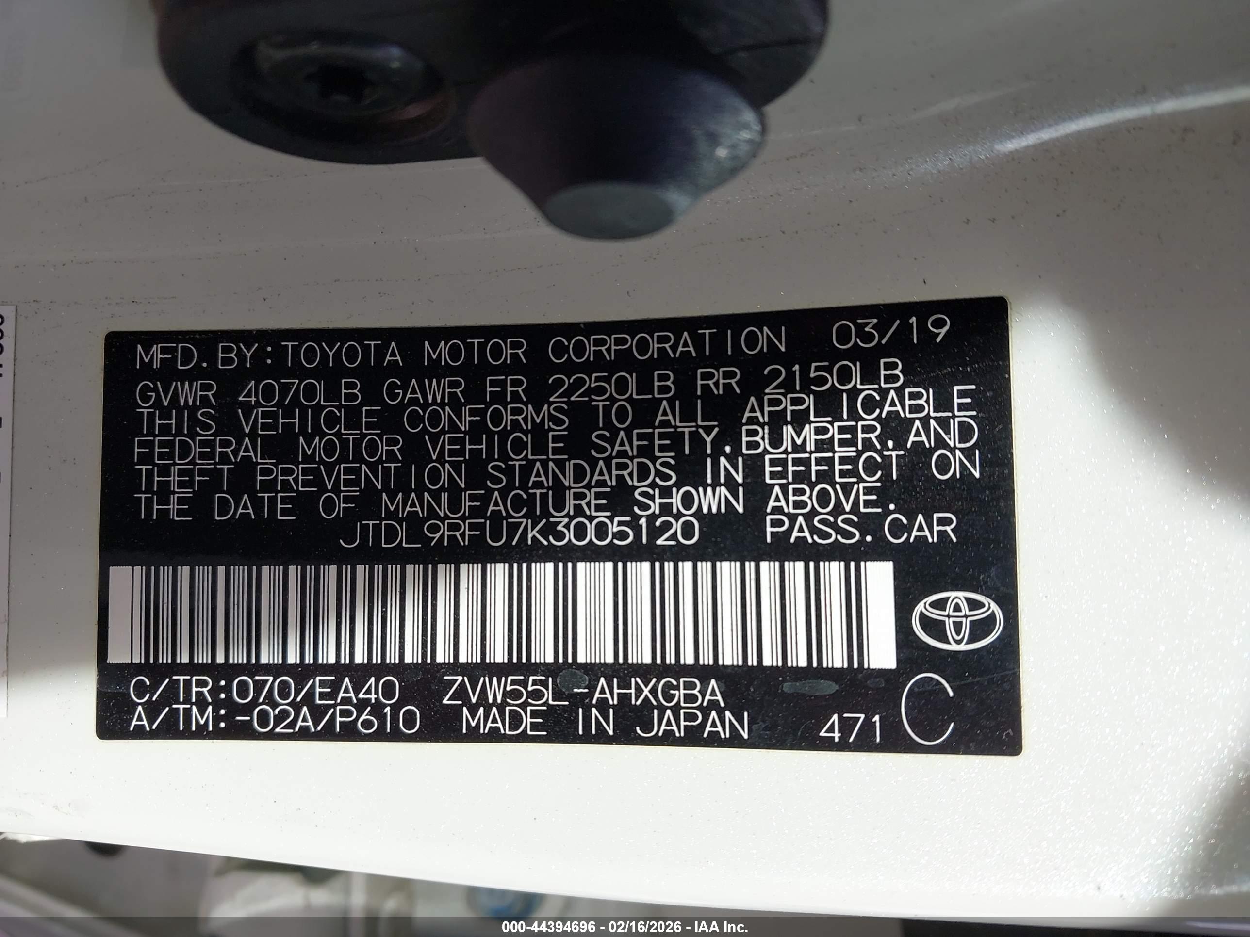 TOYOTA PRIUS image 9