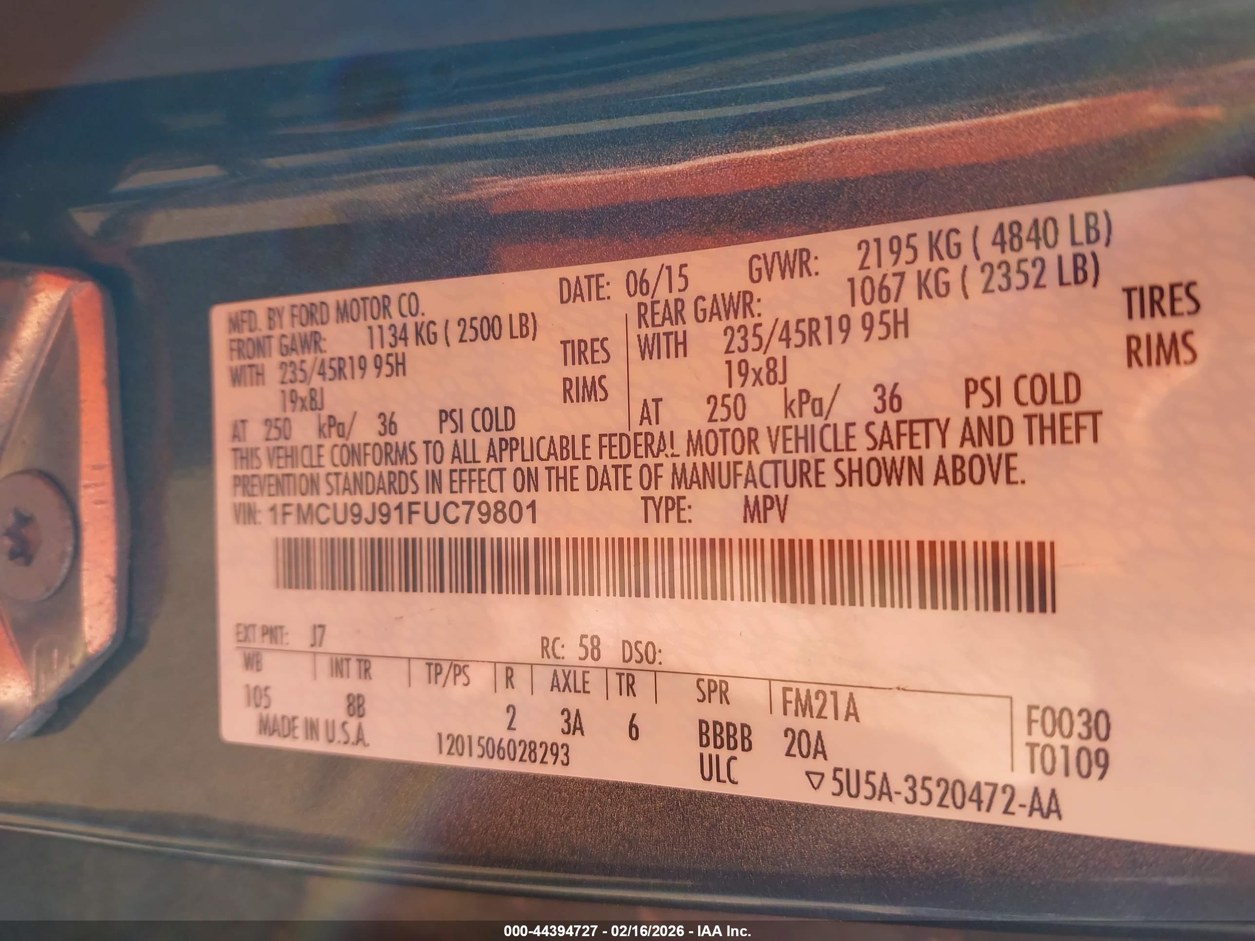FORD ESCAPE image 9