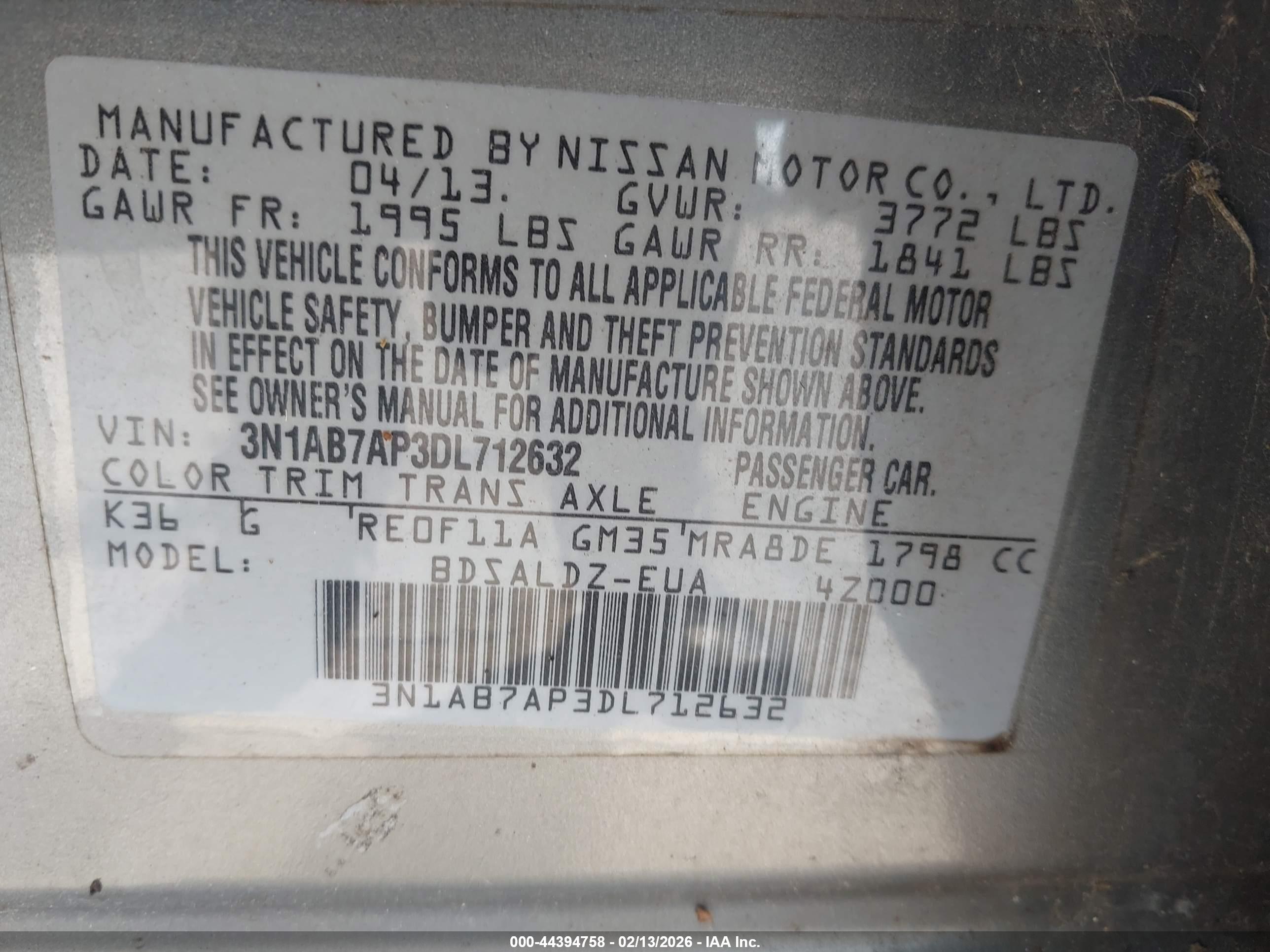 NISSAN SENTRA image 9