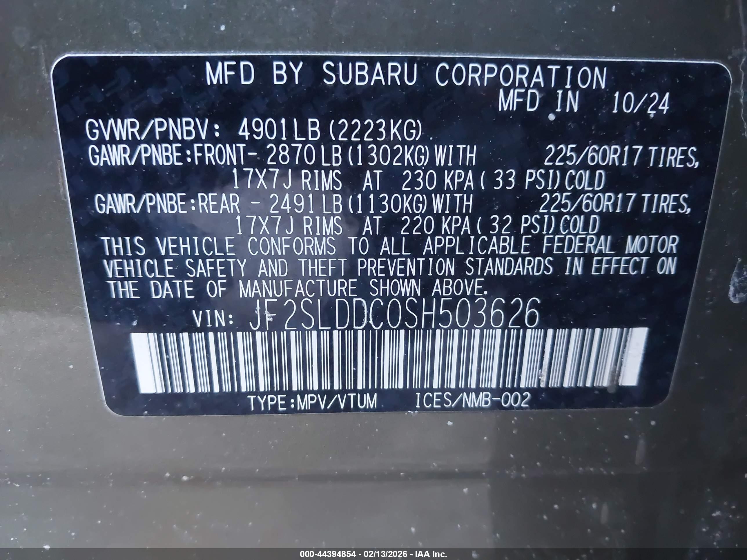 SUBARU FORESTER image 9