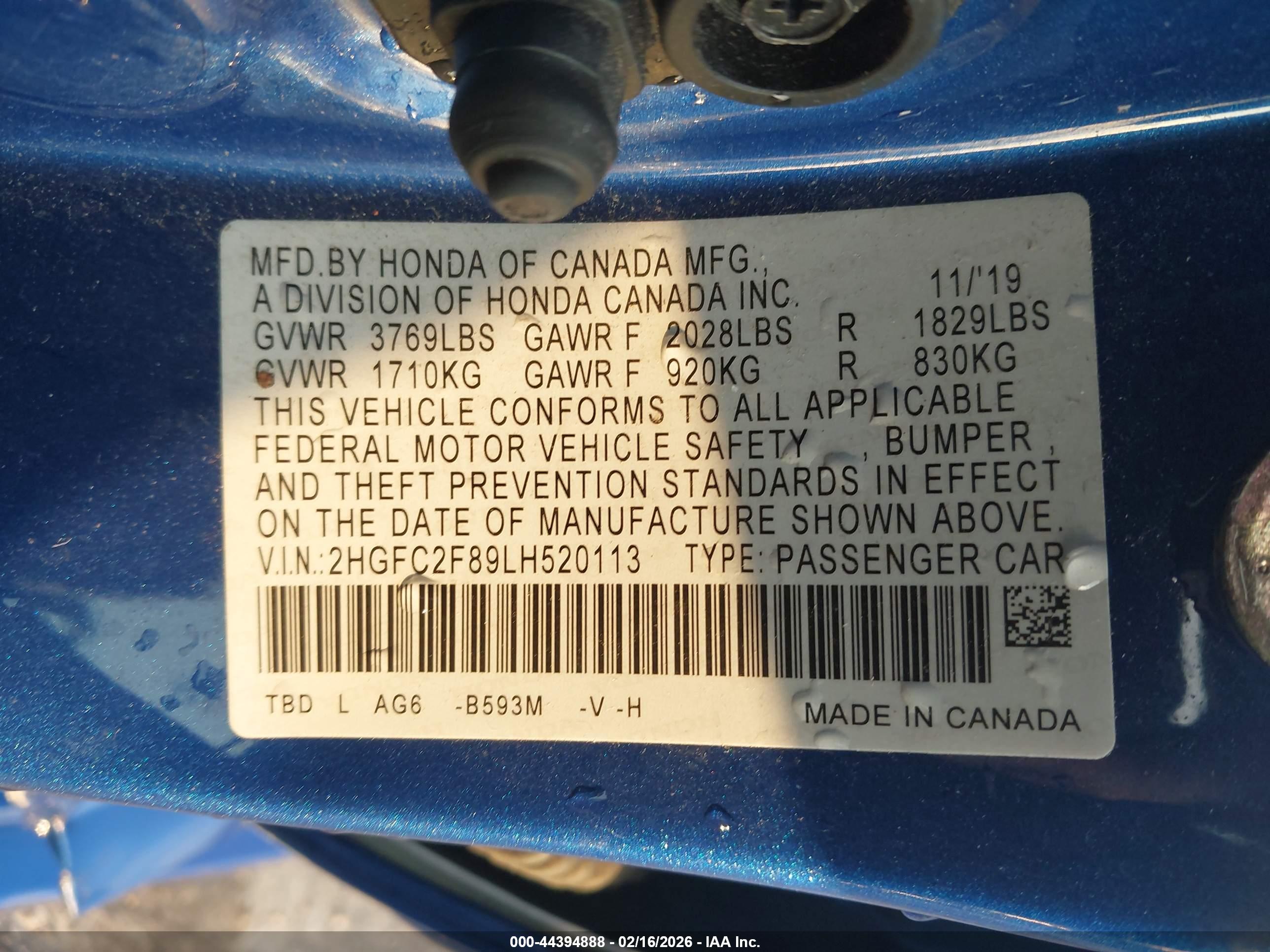 HONDA CIVIC image 9