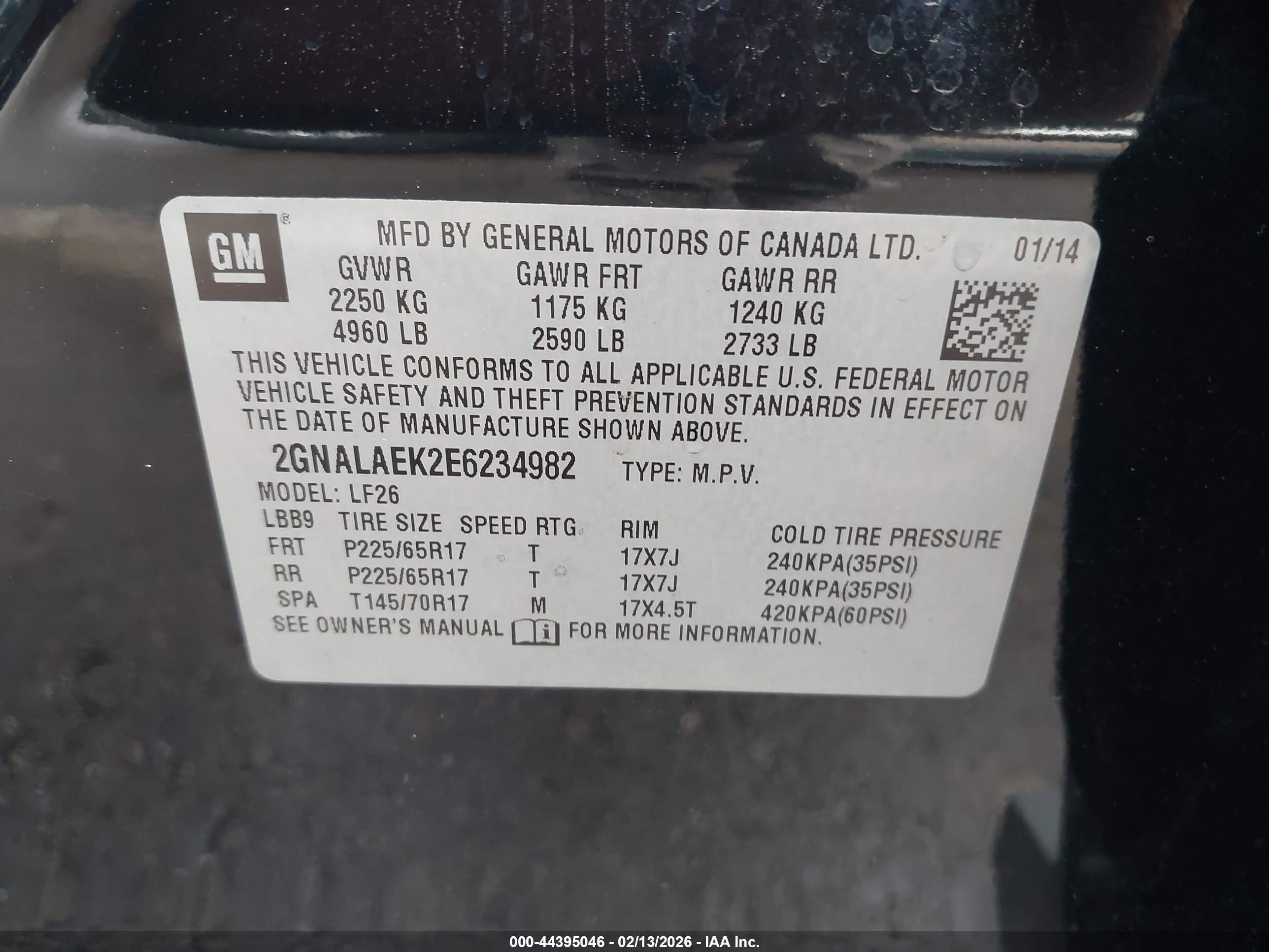 CHEVROLET EQUINOX image 9