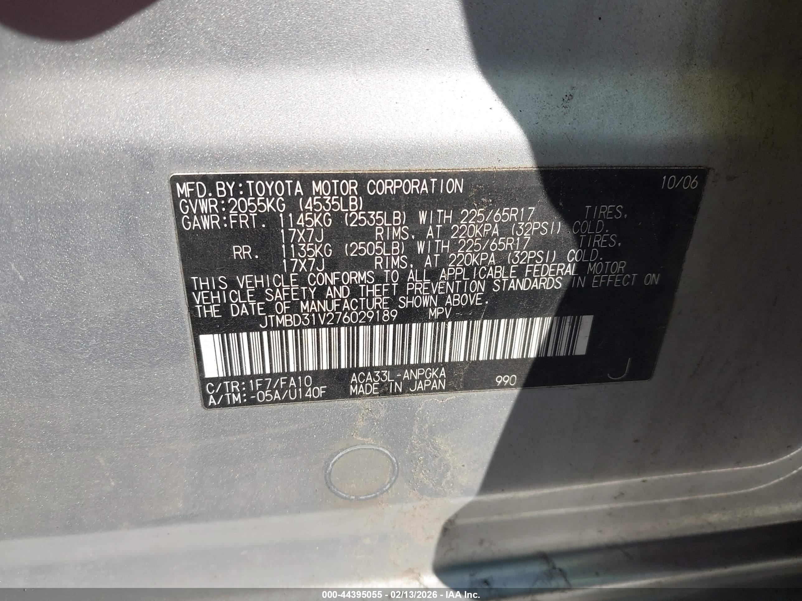 TOYOTA RAV4 image 9