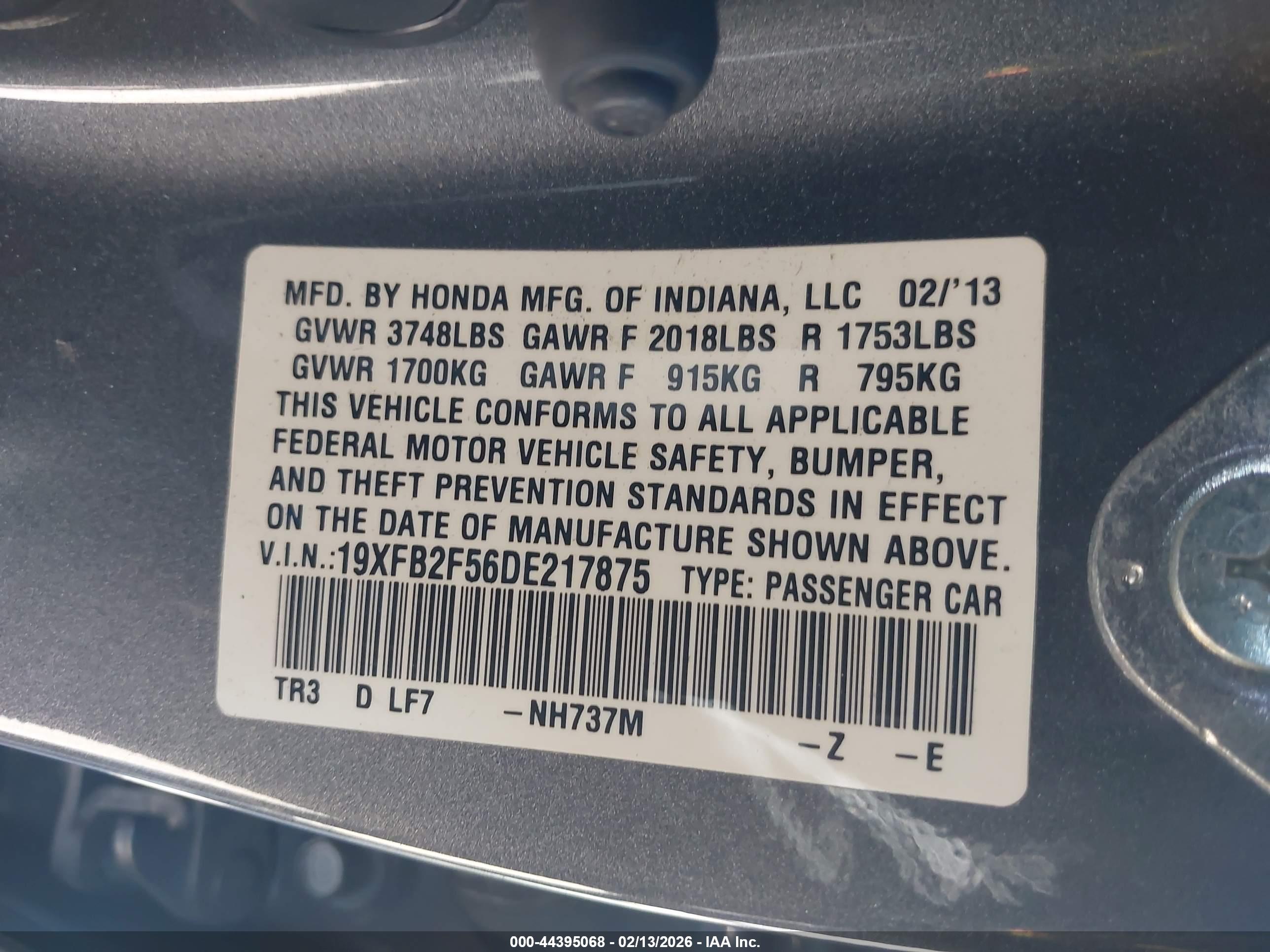 HONDA CIVIC image 9