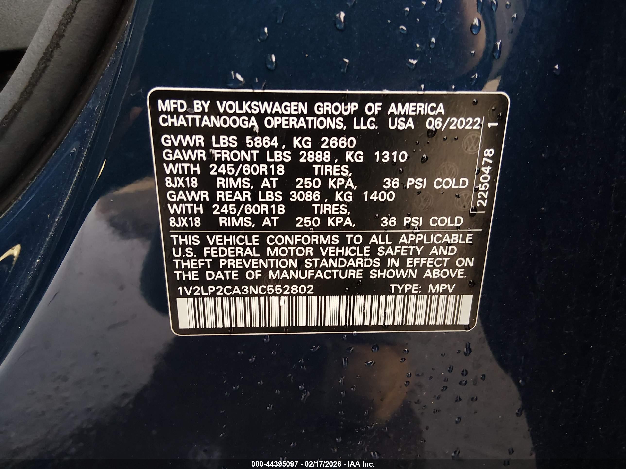 VOLKSWAGEN ATLAS image 9