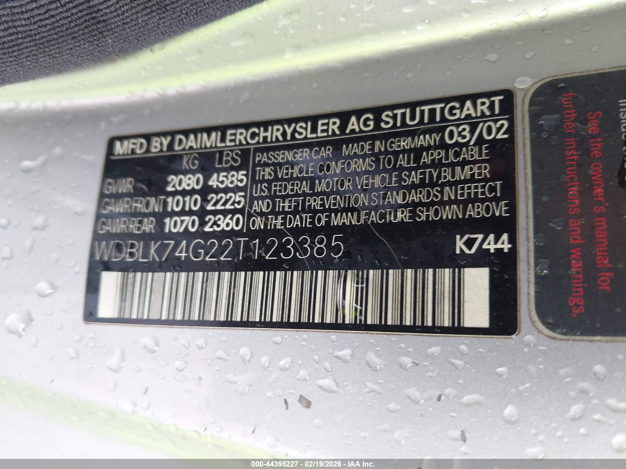 MERCEDES-BENZ CLK image 9
