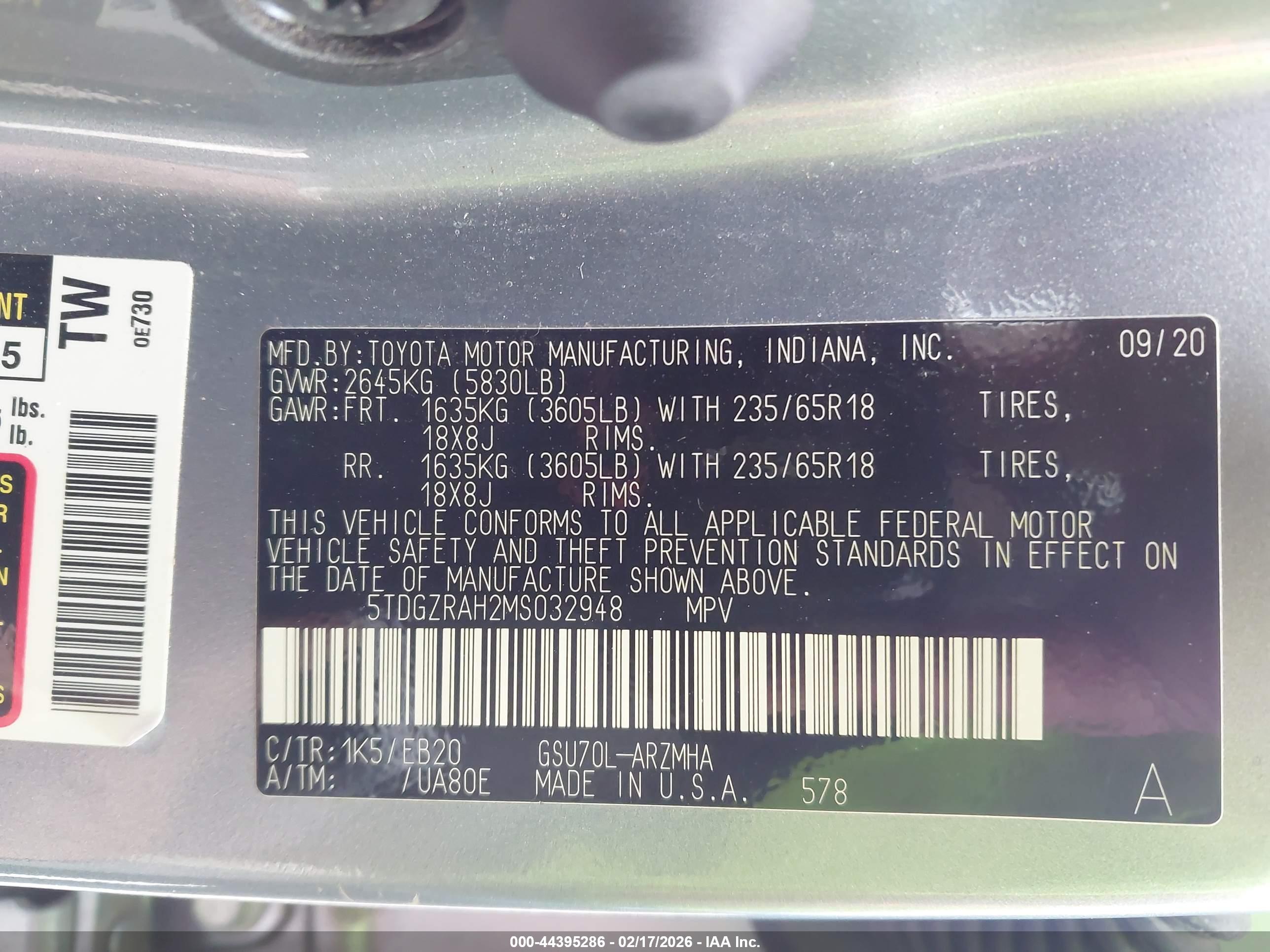 TOYOTA HIGHLANDER image 9