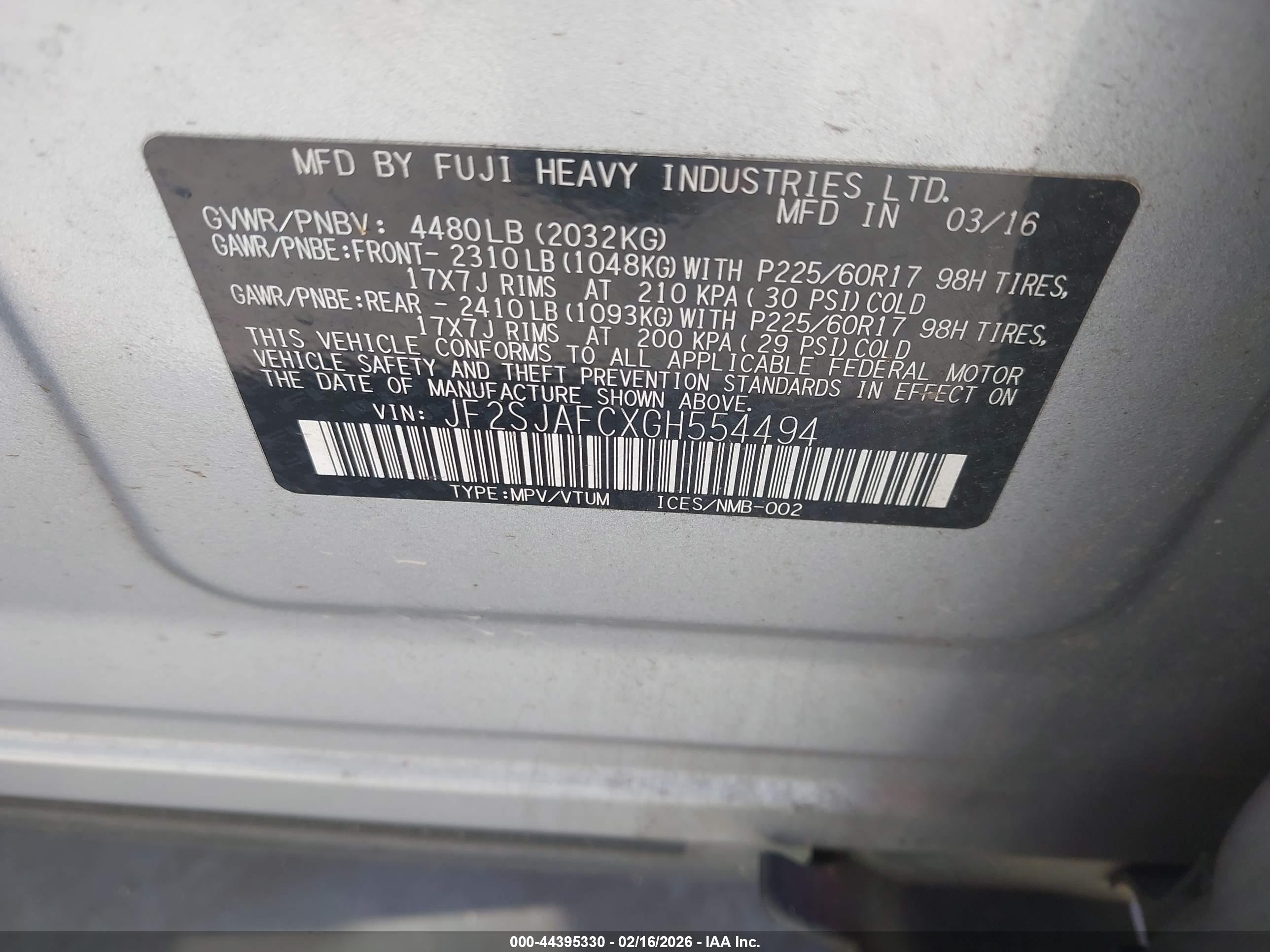 SUBARU FORESTER image 9