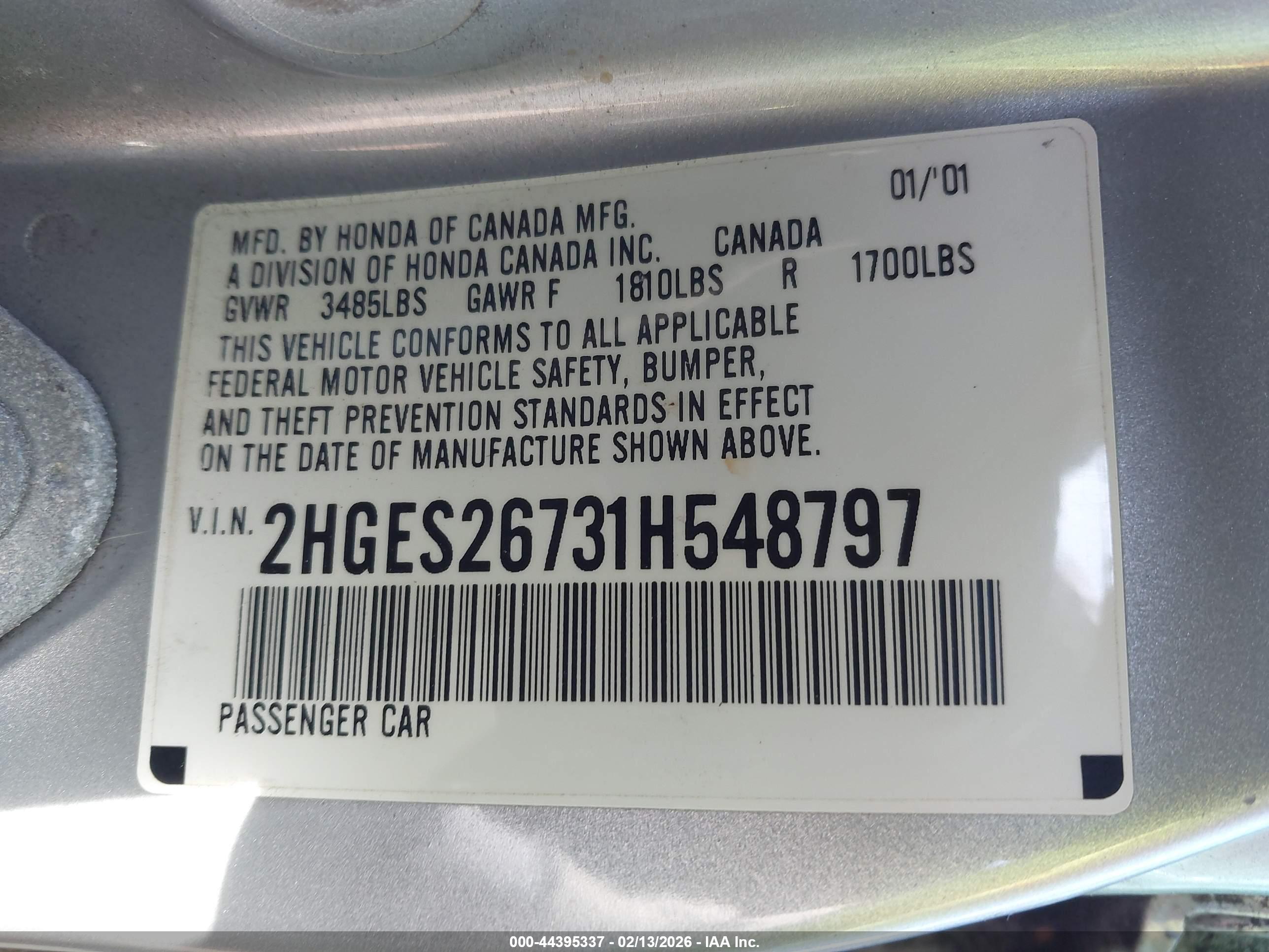 HONDA CIVIC image 9