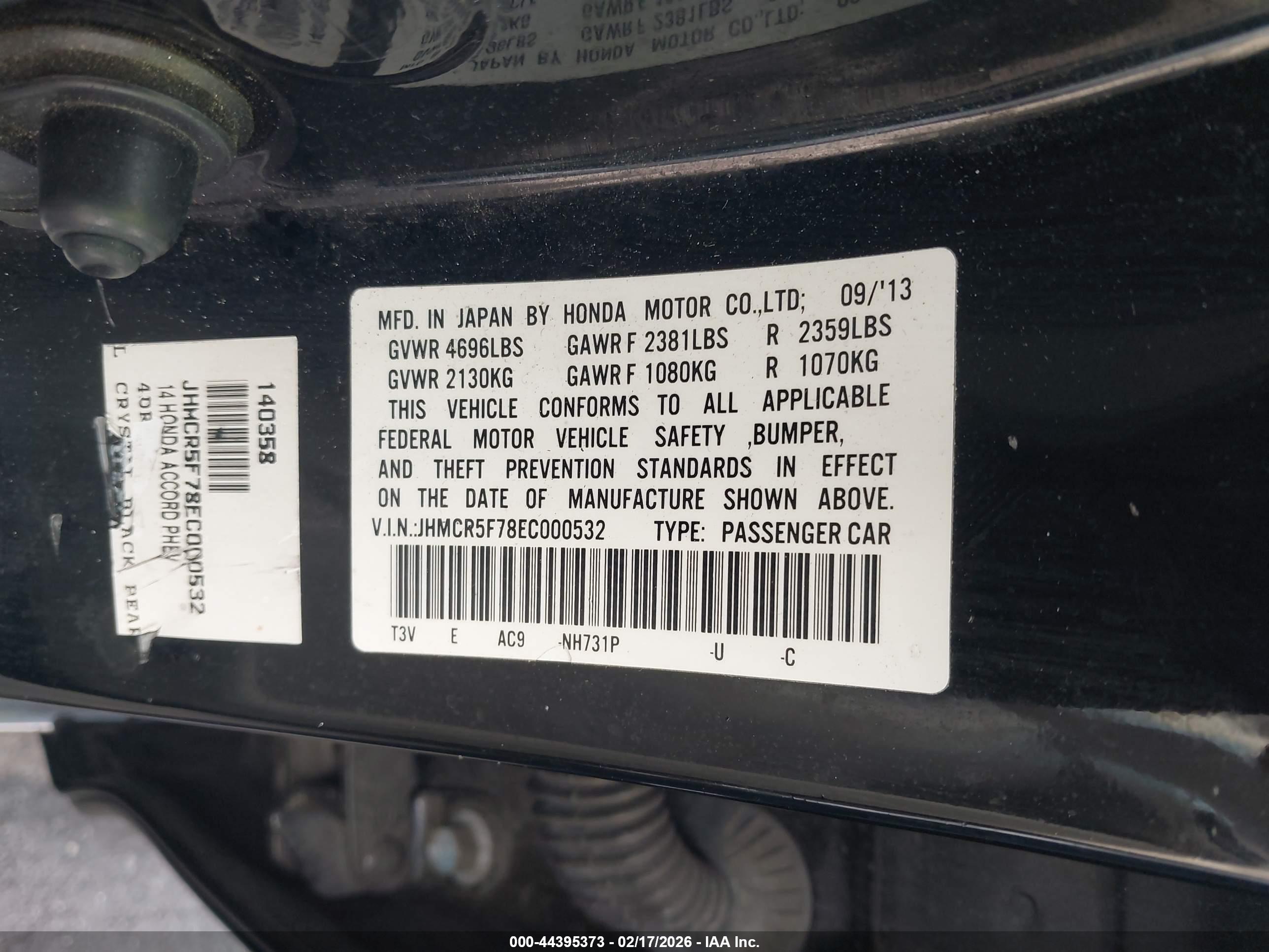 HONDA ACCORD image 9
