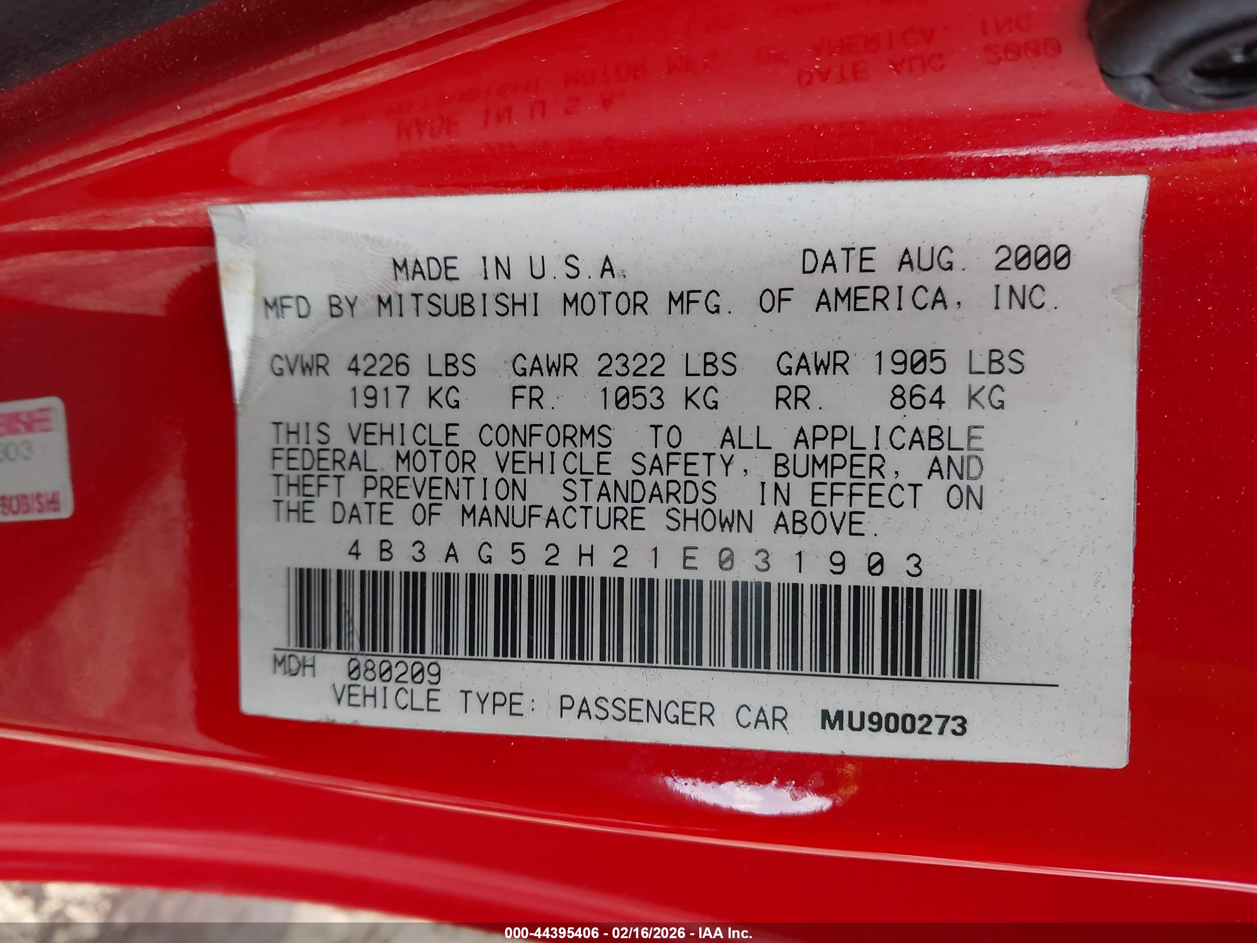 DODGE STRATUS image 9
