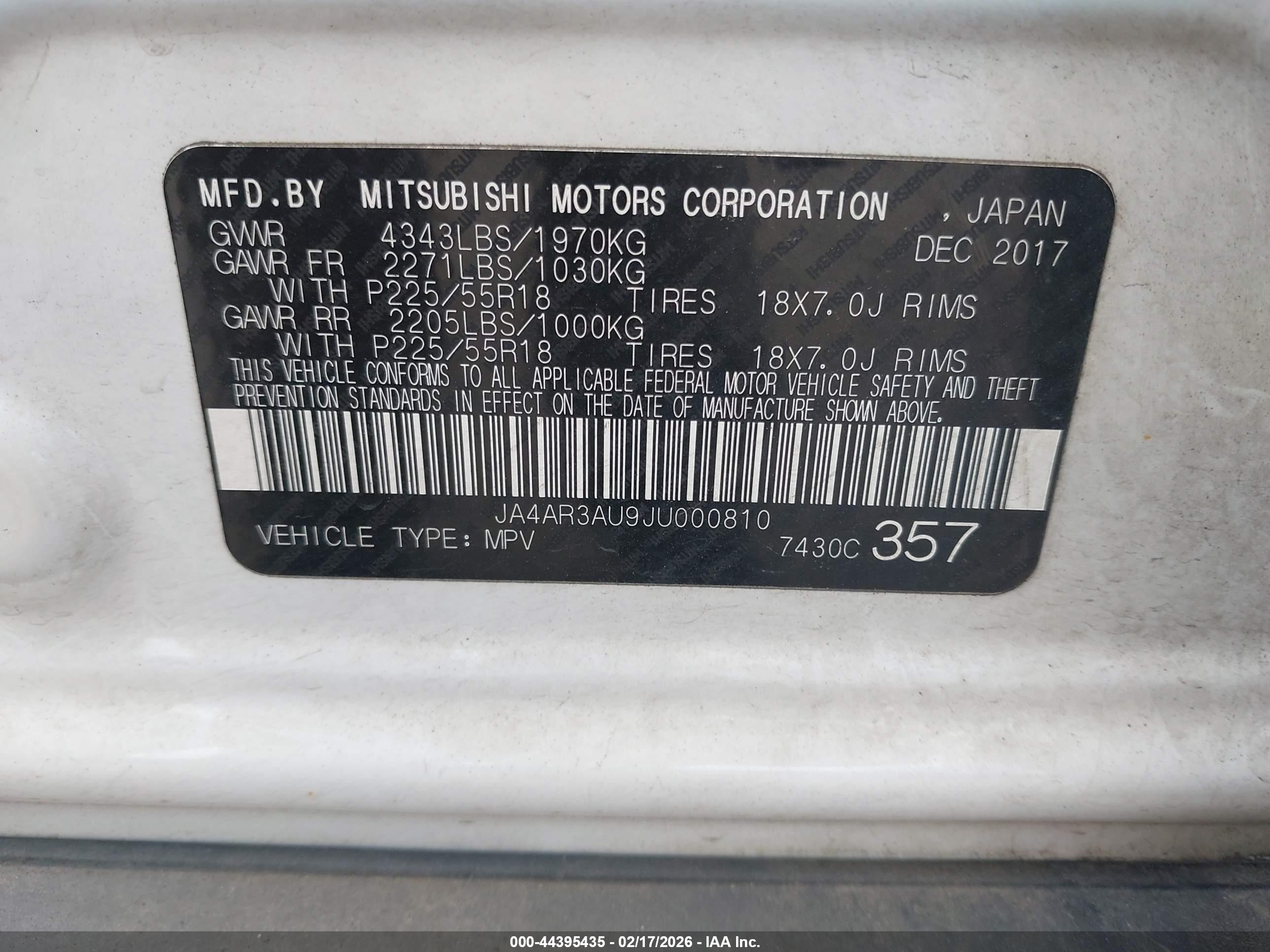 MITSUBISHI OUTLANDER image 9